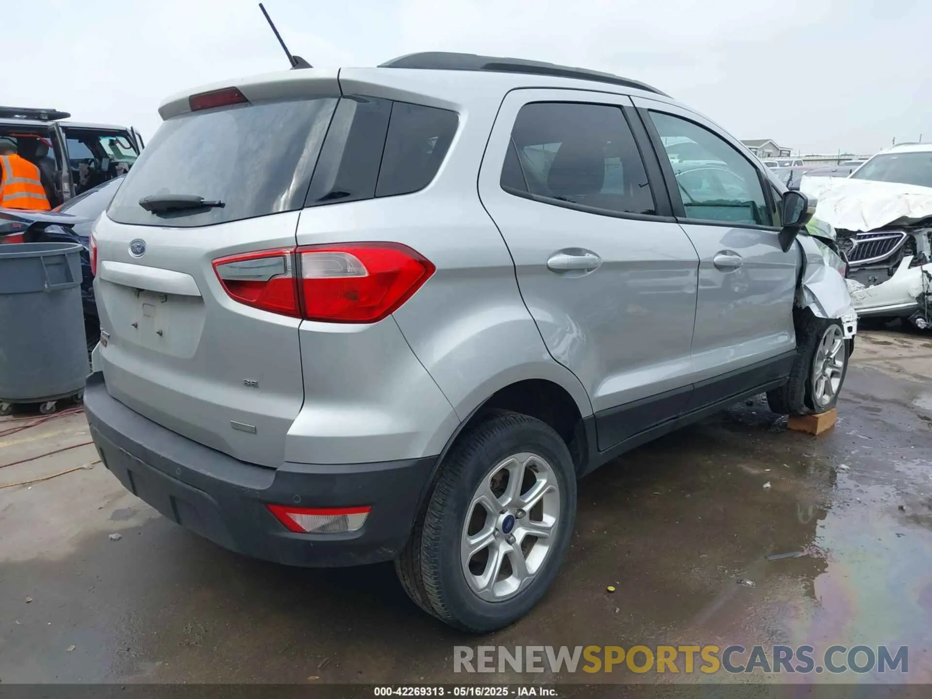 4 Photograph of a damaged car MAJ3S2GEXKC280540 FORD ECOSPORT 2019
