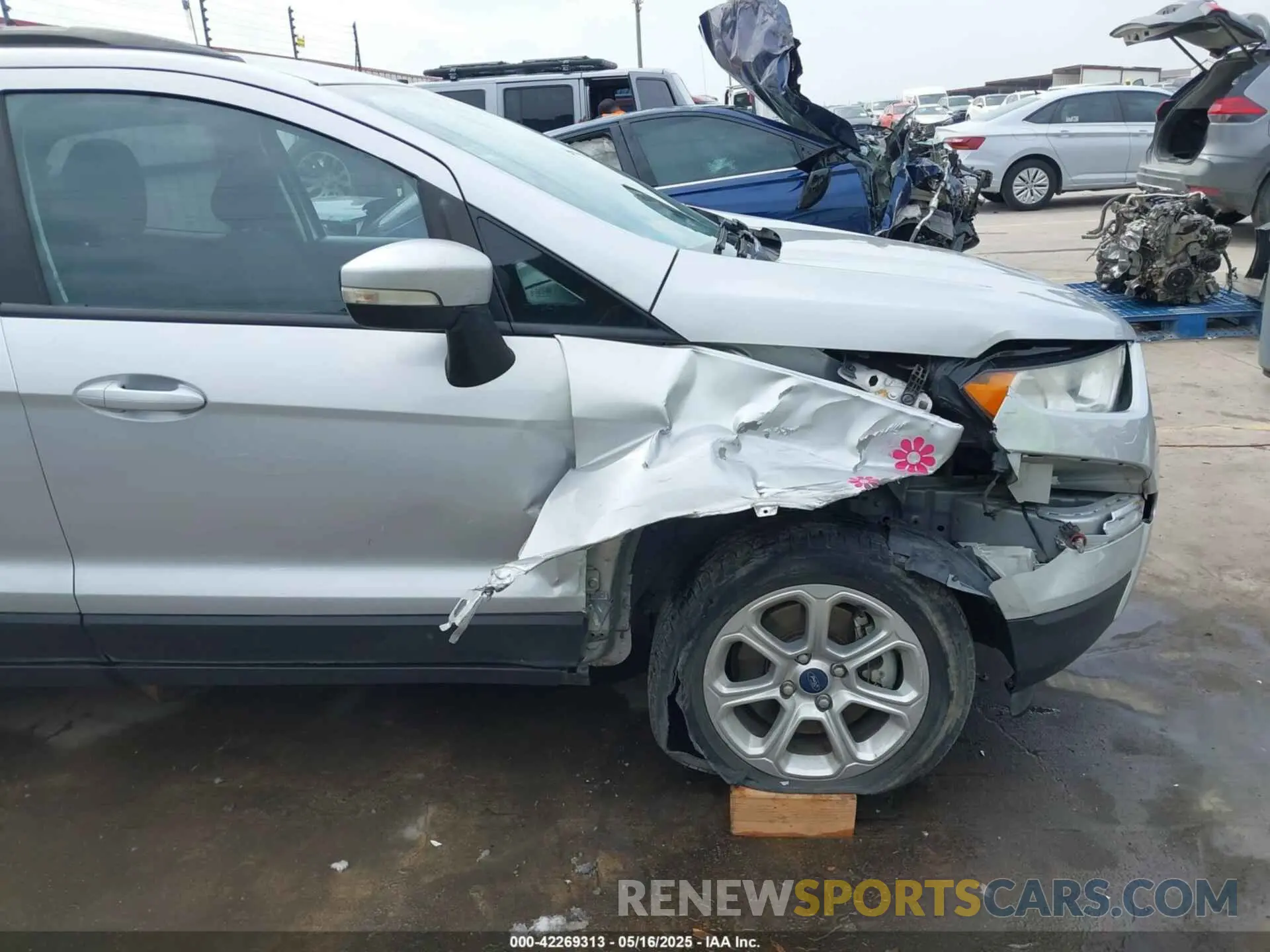 6 Photograph of a damaged car MAJ3S2GEXKC280540 FORD ECOSPORT 2019