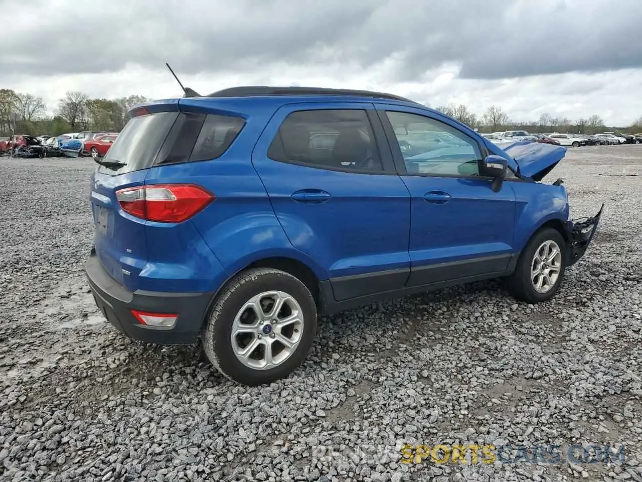 3 Photograph of a damaged car MAJ3S2GEXKC298679 FORD ECOSPORT 2019