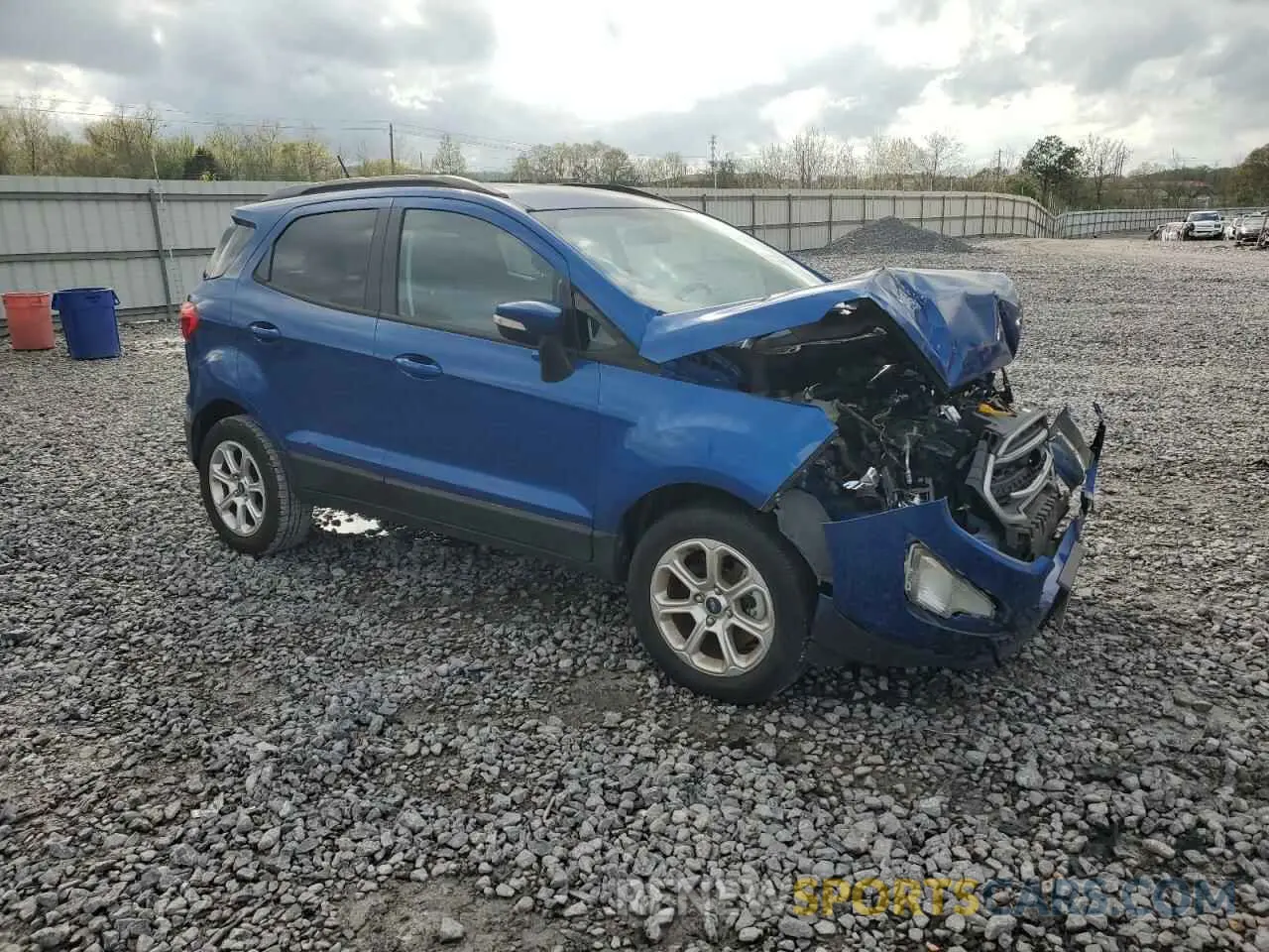 4 Photograph of a damaged car MAJ3S2GEXKC298679 FORD ECOSPORT 2019