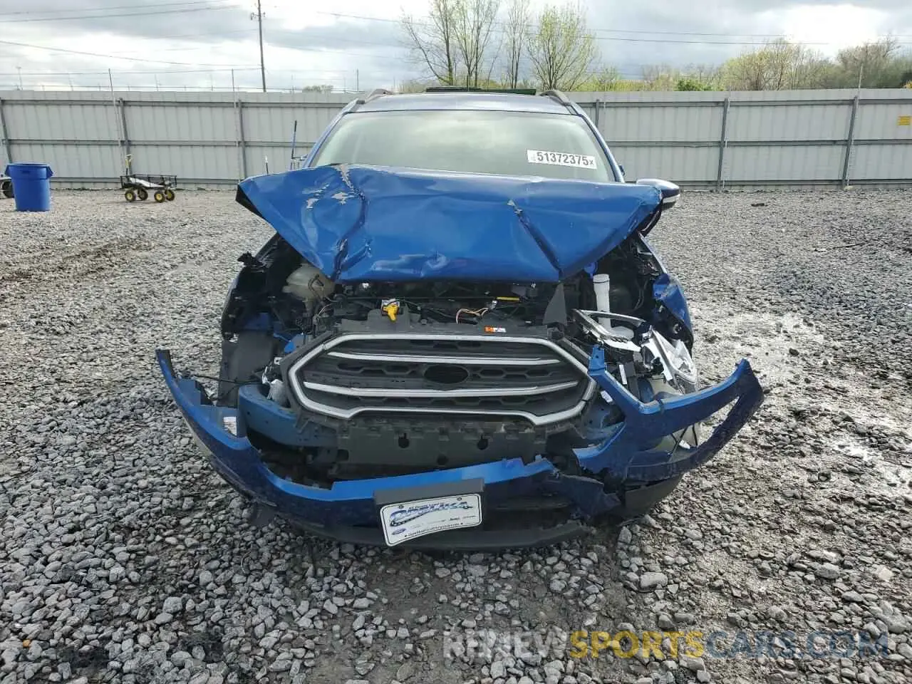 5 Photograph of a damaged car MAJ3S2GEXKC298679 FORD ECOSPORT 2019
