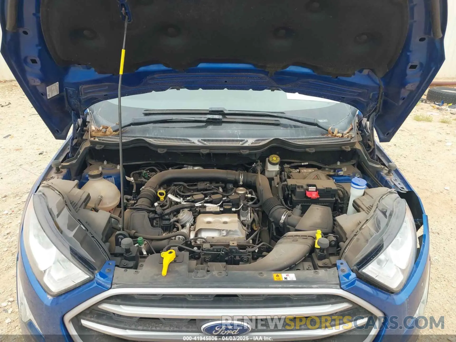 10 Photograph of a damaged car MAJ3S2GEXKC308269 FORD ECOSPORT 2019