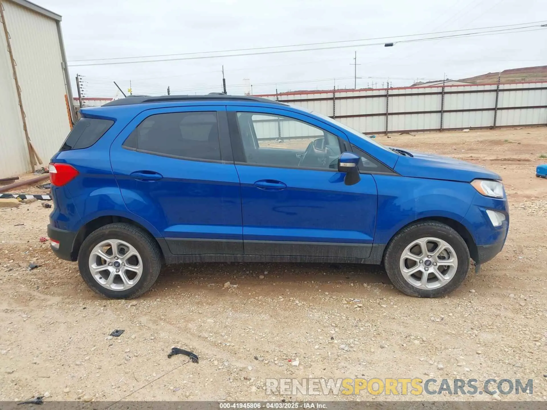 13 Photograph of a damaged car MAJ3S2GEXKC308269 FORD ECOSPORT 2019