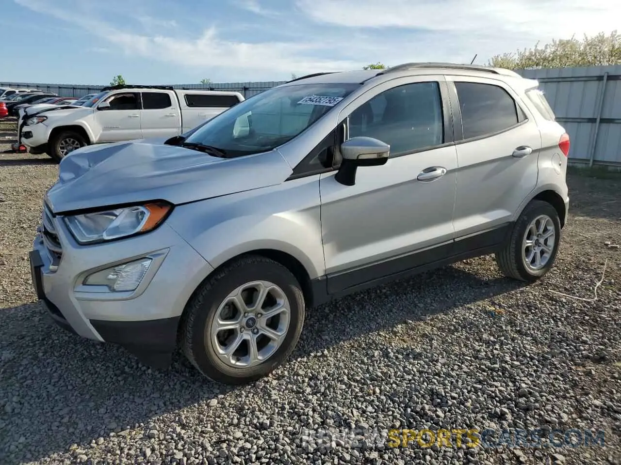 1 Photograph of a damaged car MAJ3S2GEXKC309051 FORD ECOSPORT 2019