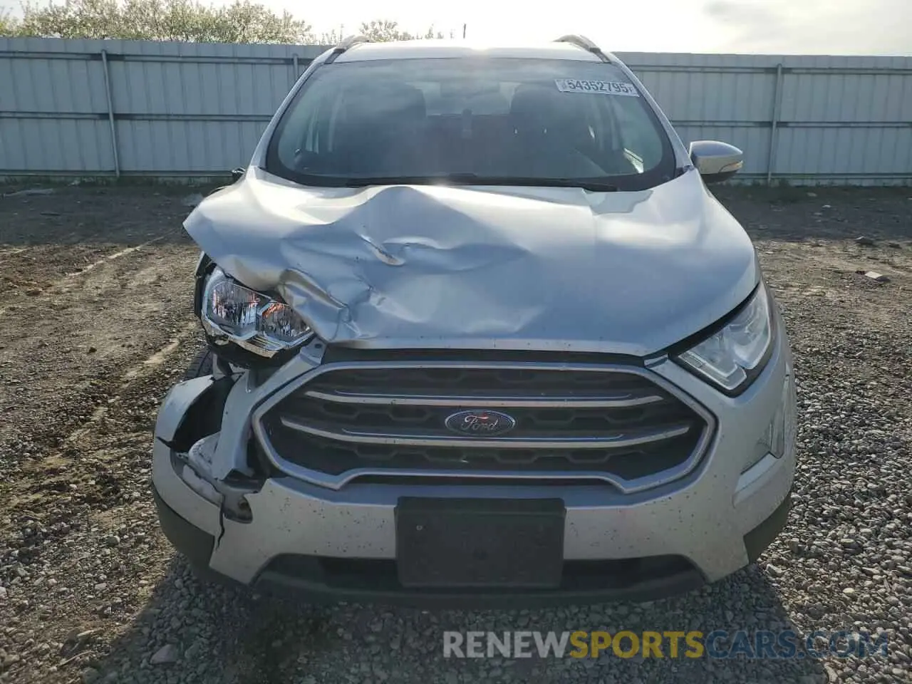 5 Photograph of a damaged car MAJ3S2GEXKC309051 FORD ECOSPORT 2019