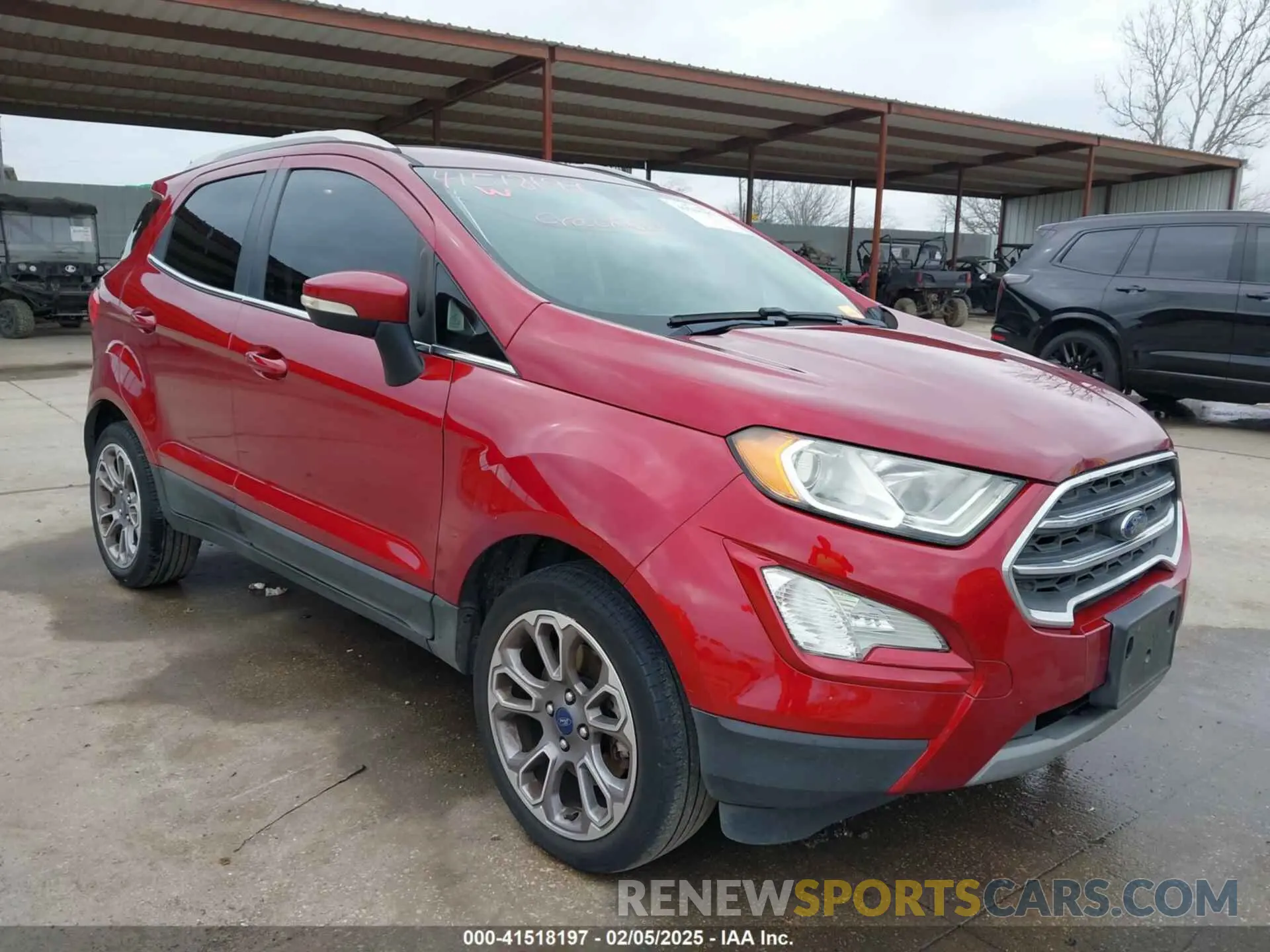 1 Photograph of a damaged car MAJ3S2KE1KC292518 FORD ECOSPORT 2019