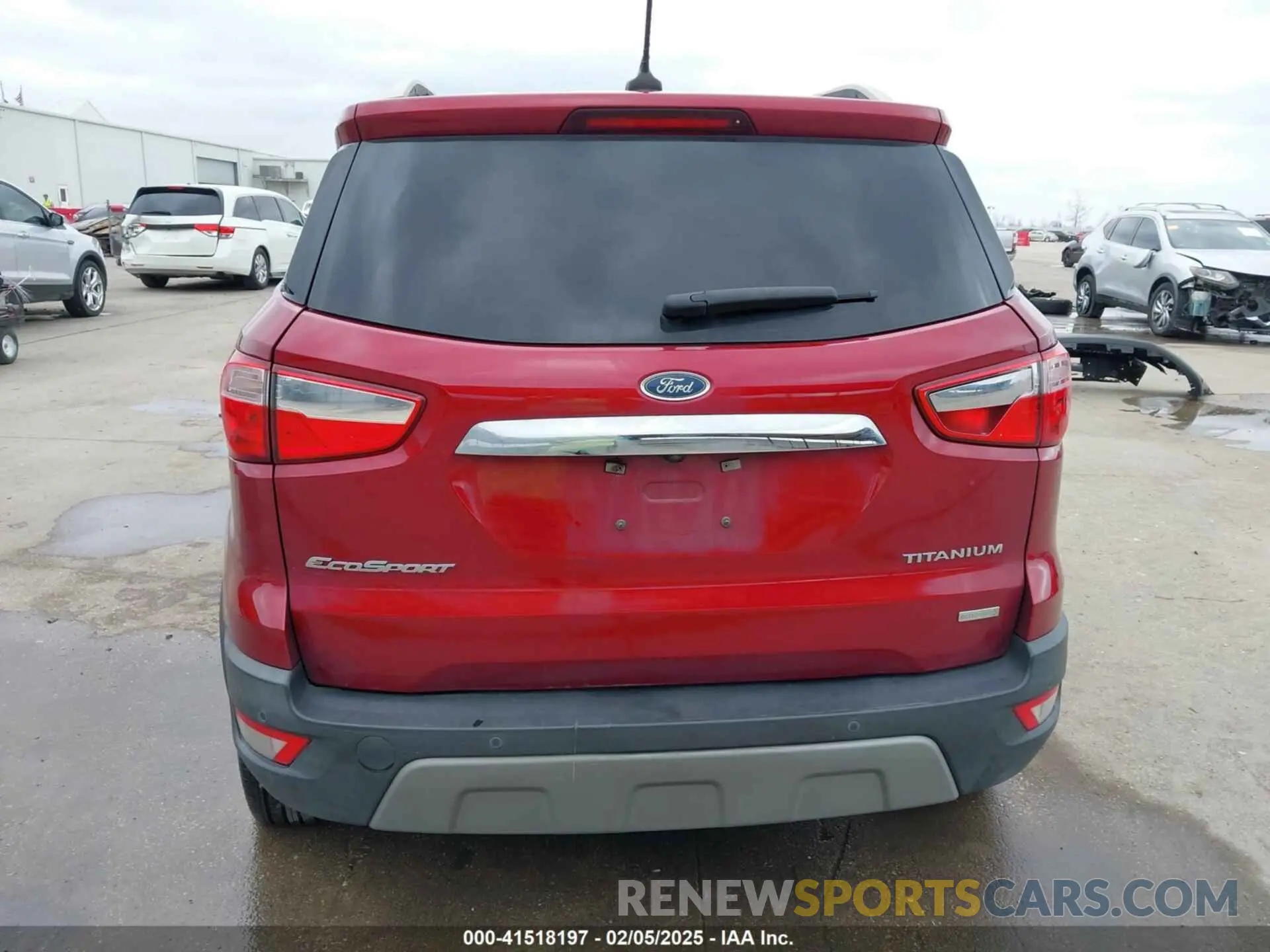 16 Photograph of a damaged car MAJ3S2KE1KC292518 FORD ECOSPORT 2019