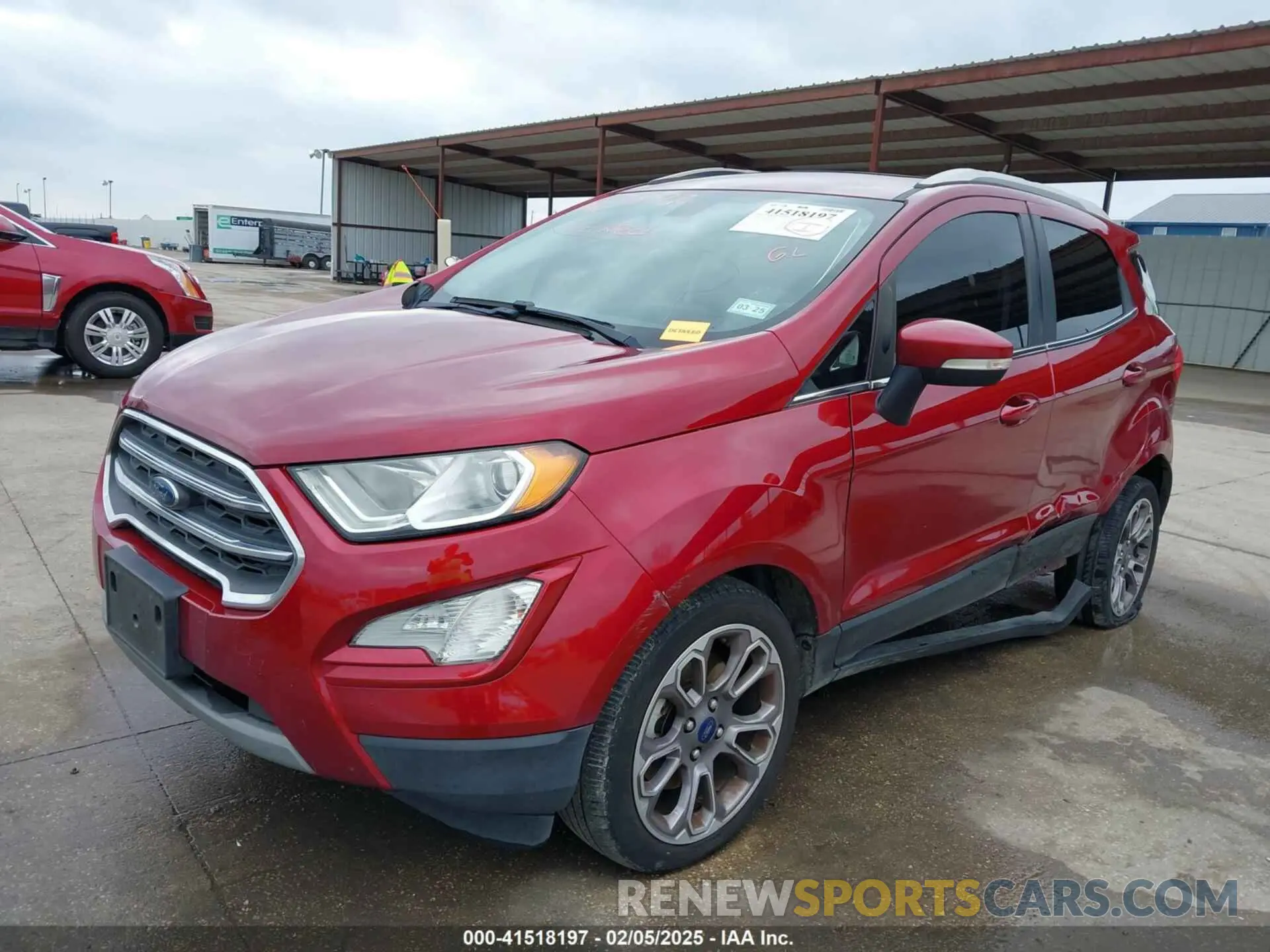 2 Photograph of a damaged car MAJ3S2KE1KC292518 FORD ECOSPORT 2019