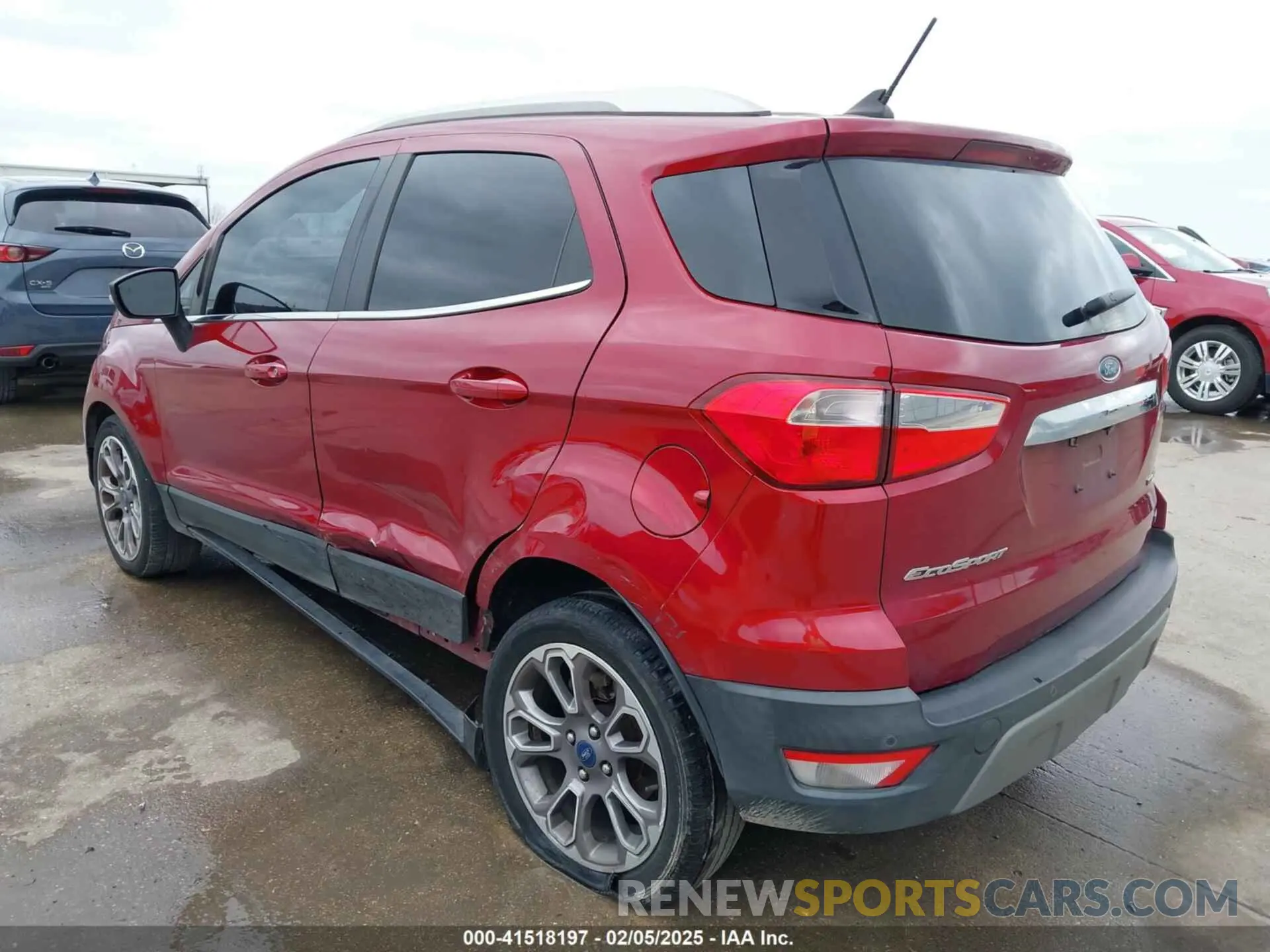 3 Photograph of a damaged car MAJ3S2KE1KC292518 FORD ECOSPORT 2019