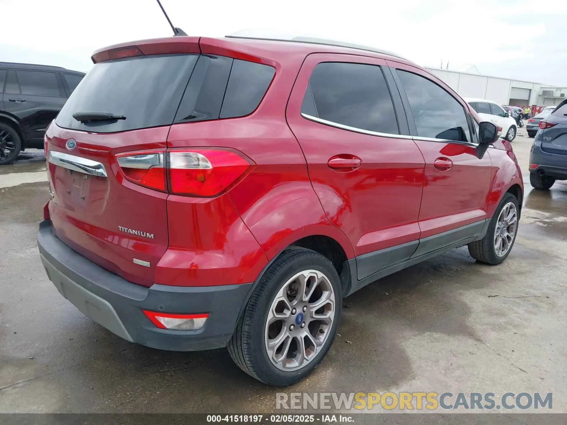 4 Photograph of a damaged car MAJ3S2KE1KC292518 FORD ECOSPORT 2019