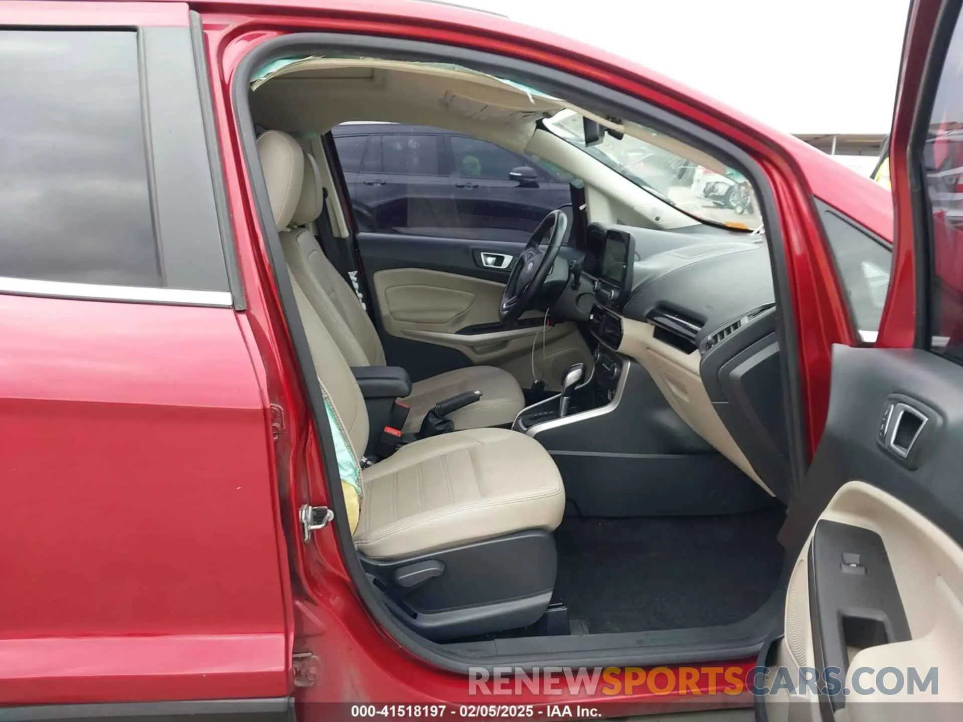 5 Photograph of a damaged car MAJ3S2KE1KC292518 FORD ECOSPORT 2019