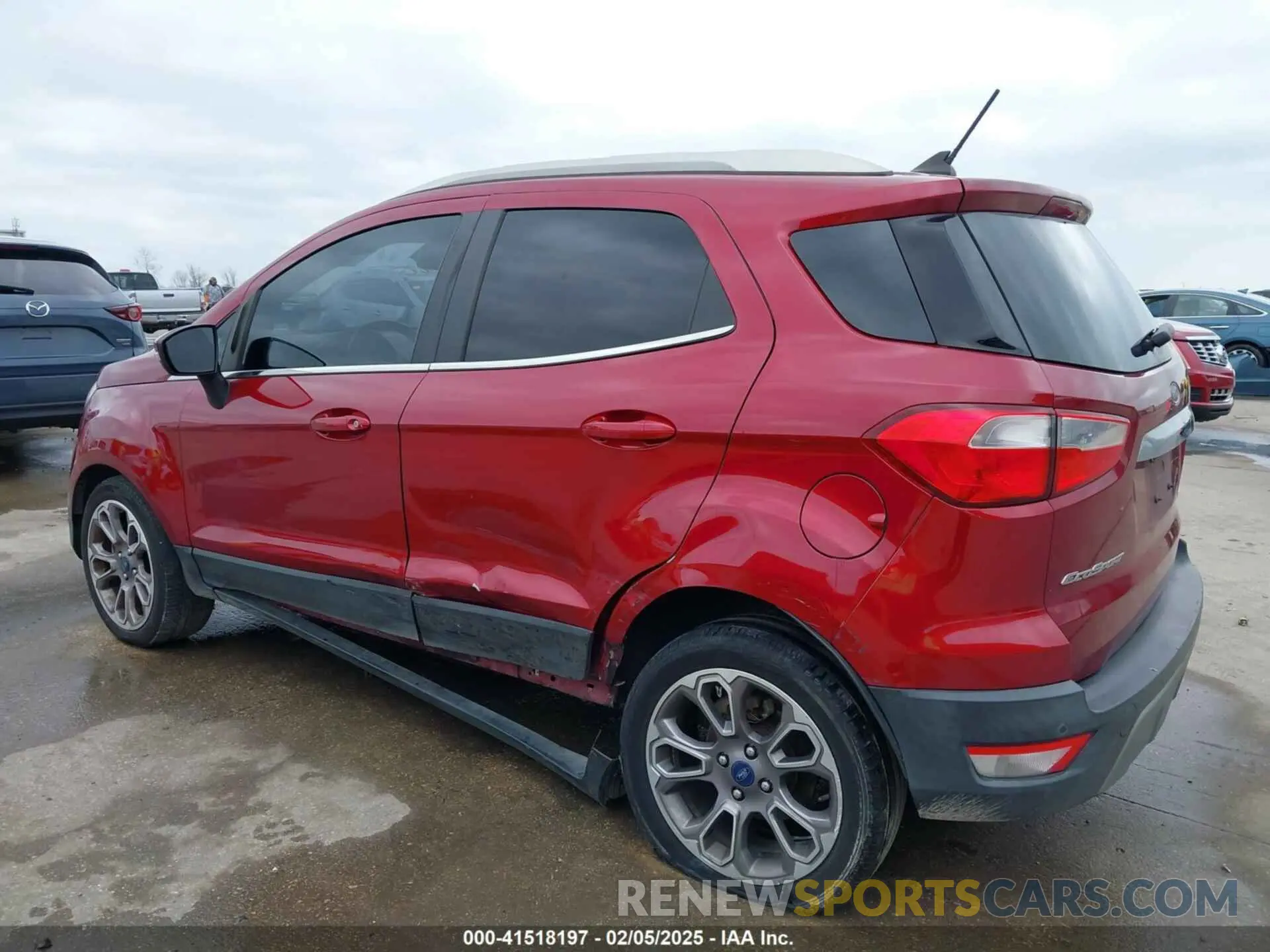 6 Photograph of a damaged car MAJ3S2KE1KC292518 FORD ECOSPORT 2019
