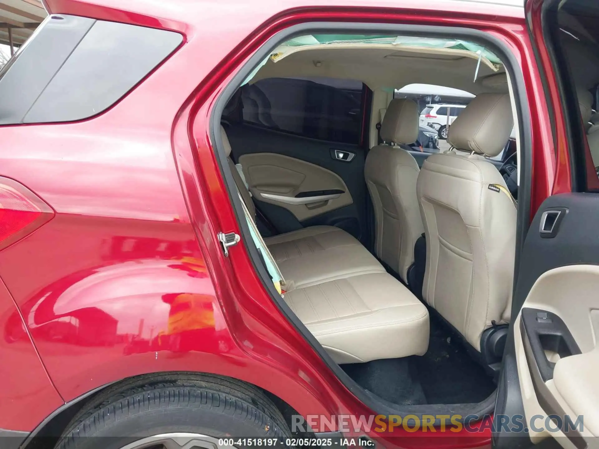 8 Photograph of a damaged car MAJ3S2KE1KC292518 FORD ECOSPORT 2019