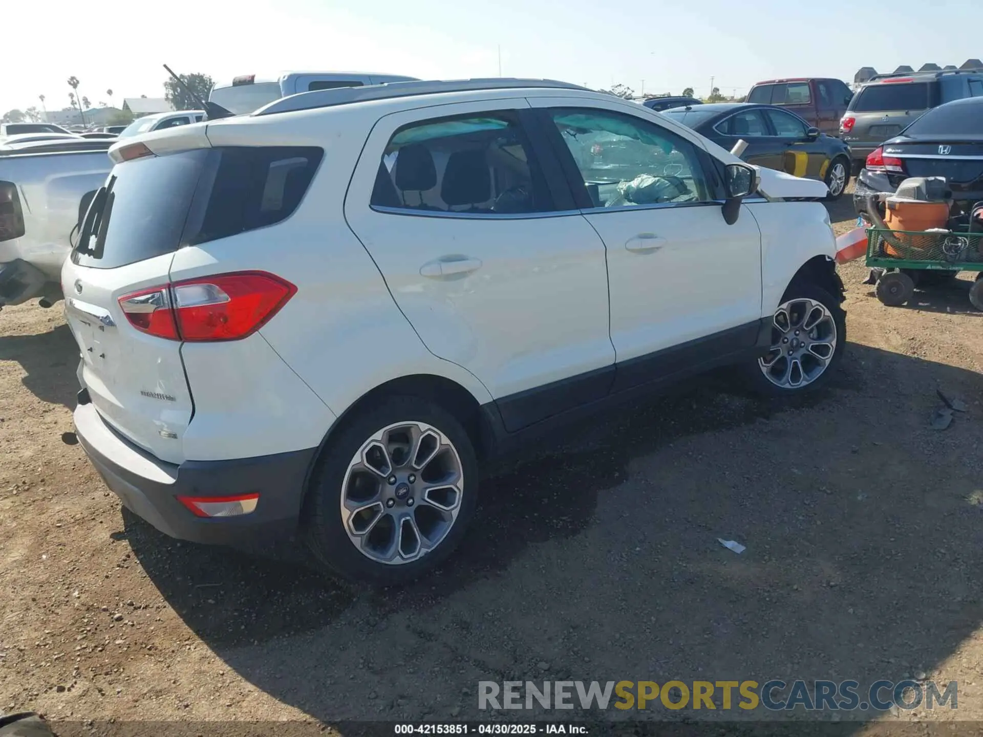 4 Photograph of a damaged car MAJ3S2KE4KC276734 FORD ECOSPORT 2019