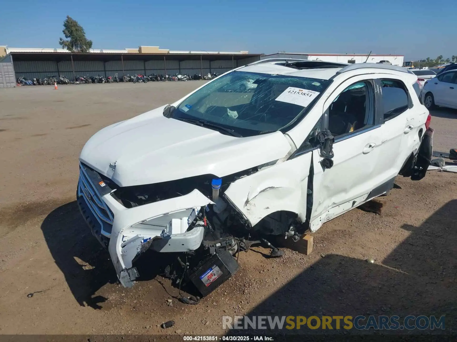 6 Photograph of a damaged car MAJ3S2KE4KC276734 FORD ECOSPORT 2019