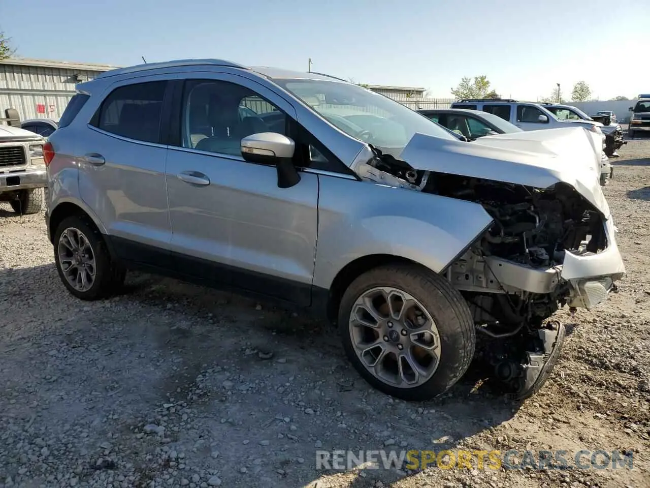 4 Photograph of a damaged car MAJ3S2KE5KC253317 FORD ECOSPORT 2019