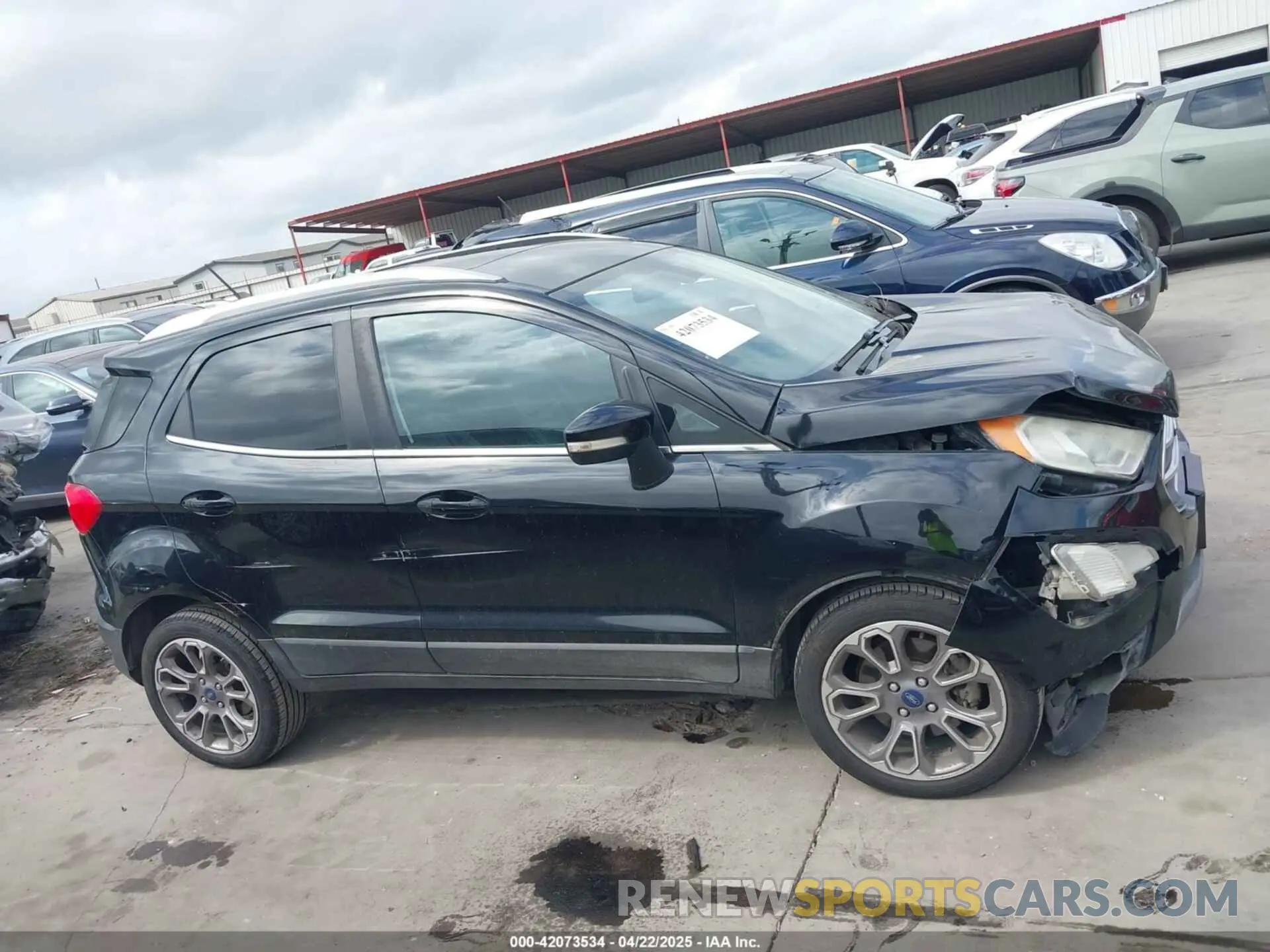 13 Photograph of a damaged car MAJ3S2KE5KC267816 FORD ECOSPORT 2019
