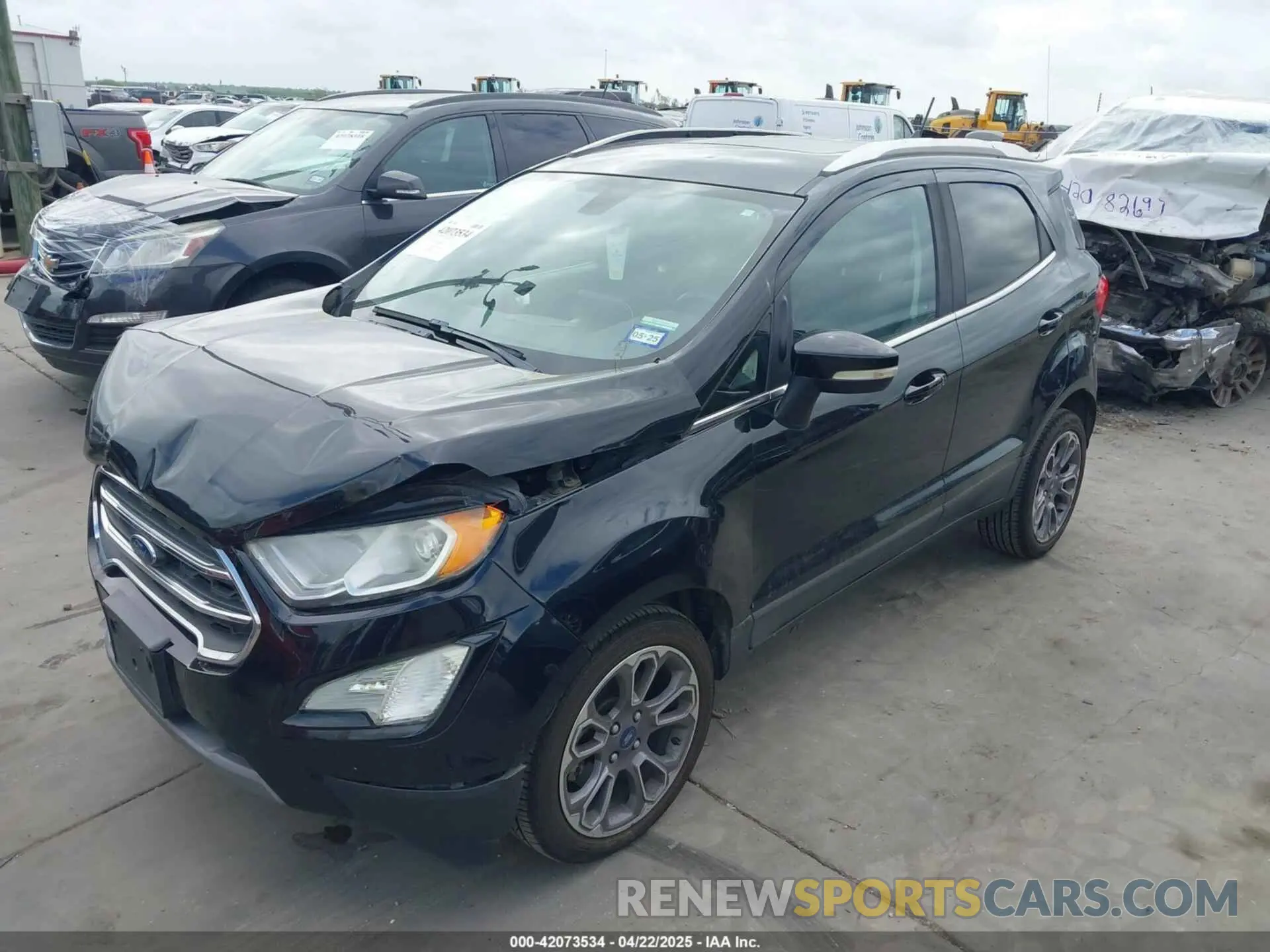 2 Photograph of a damaged car MAJ3S2KE5KC267816 FORD ECOSPORT 2019