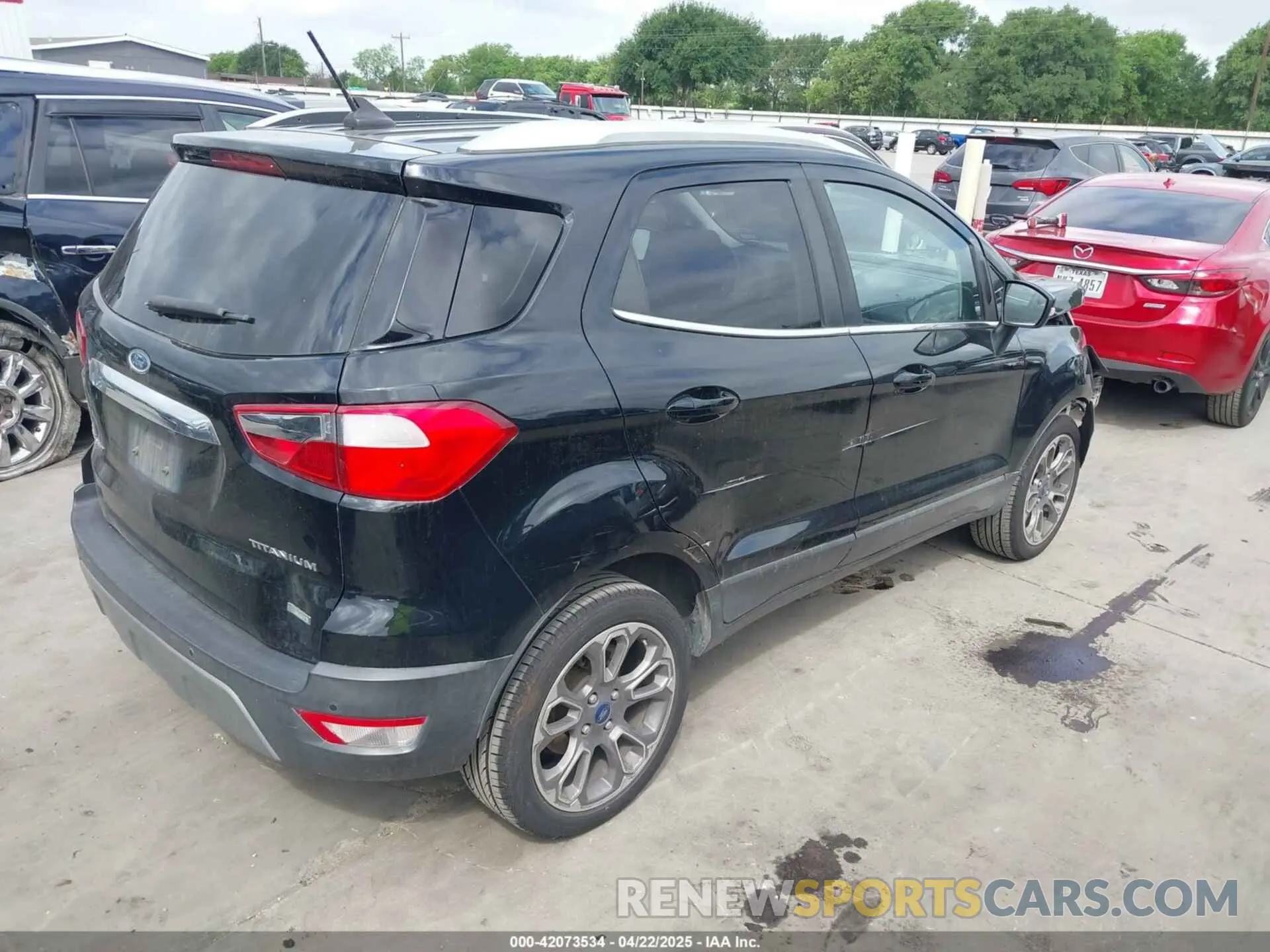 4 Photograph of a damaged car MAJ3S2KE5KC267816 FORD ECOSPORT 2019