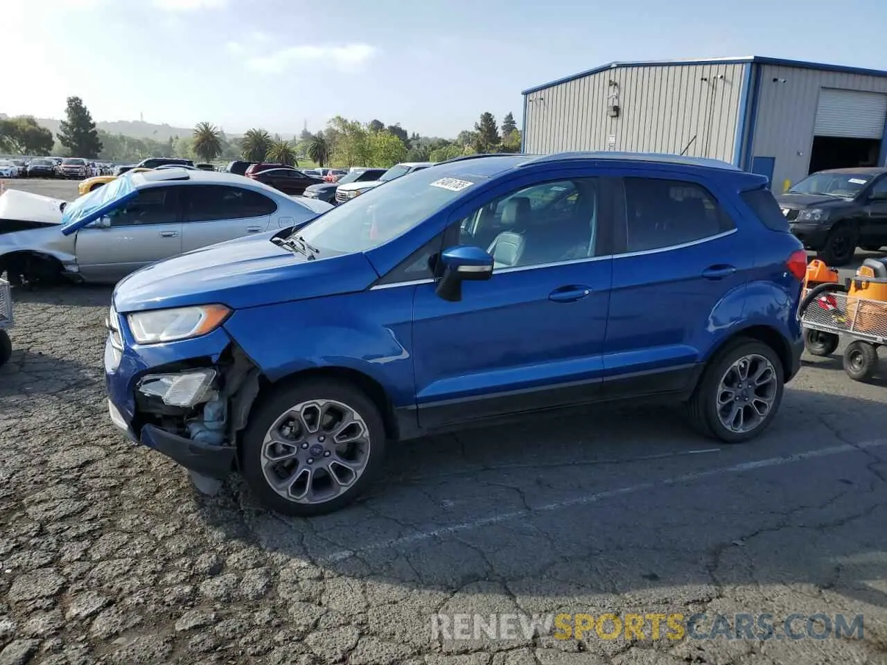 1 Photograph of a damaged car MAJ3S2KE9KC268130 FORD ECOSPORT 2019