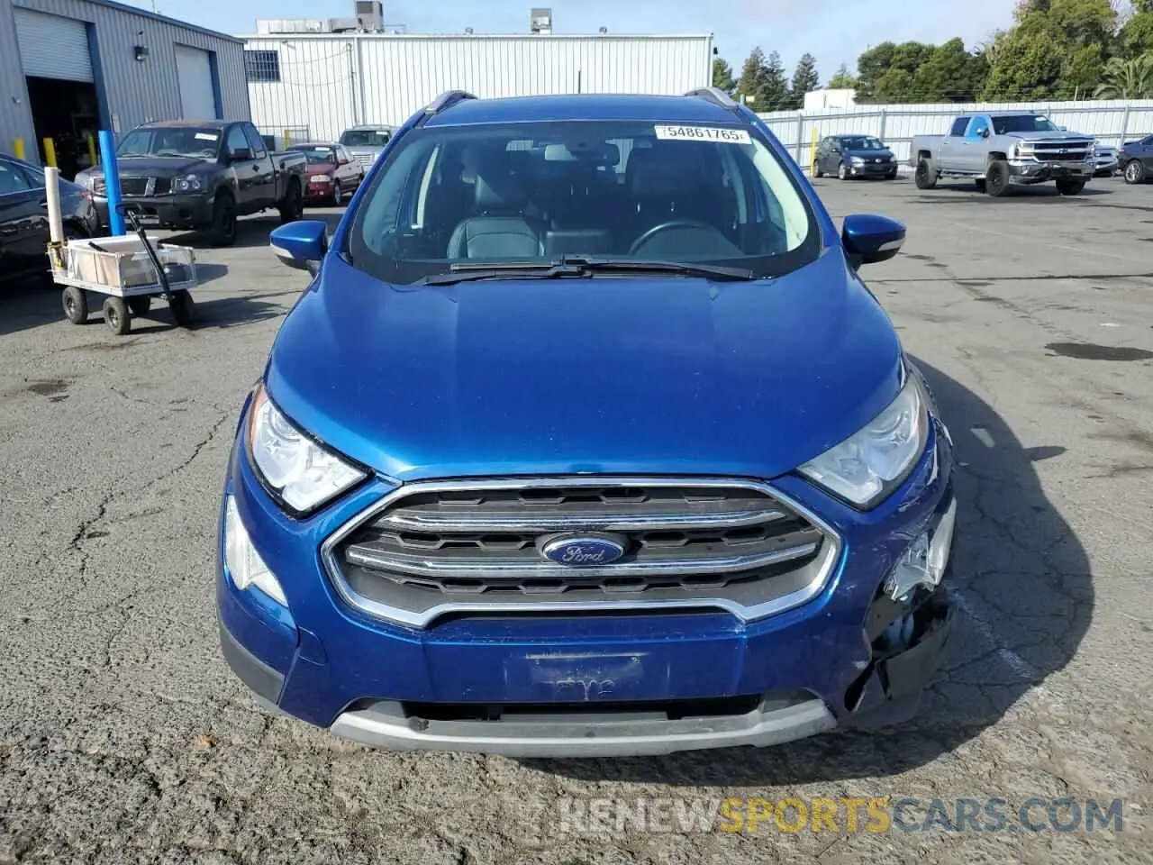 5 Photograph of a damaged car MAJ3S2KE9KC268130 FORD ECOSPORT 2019