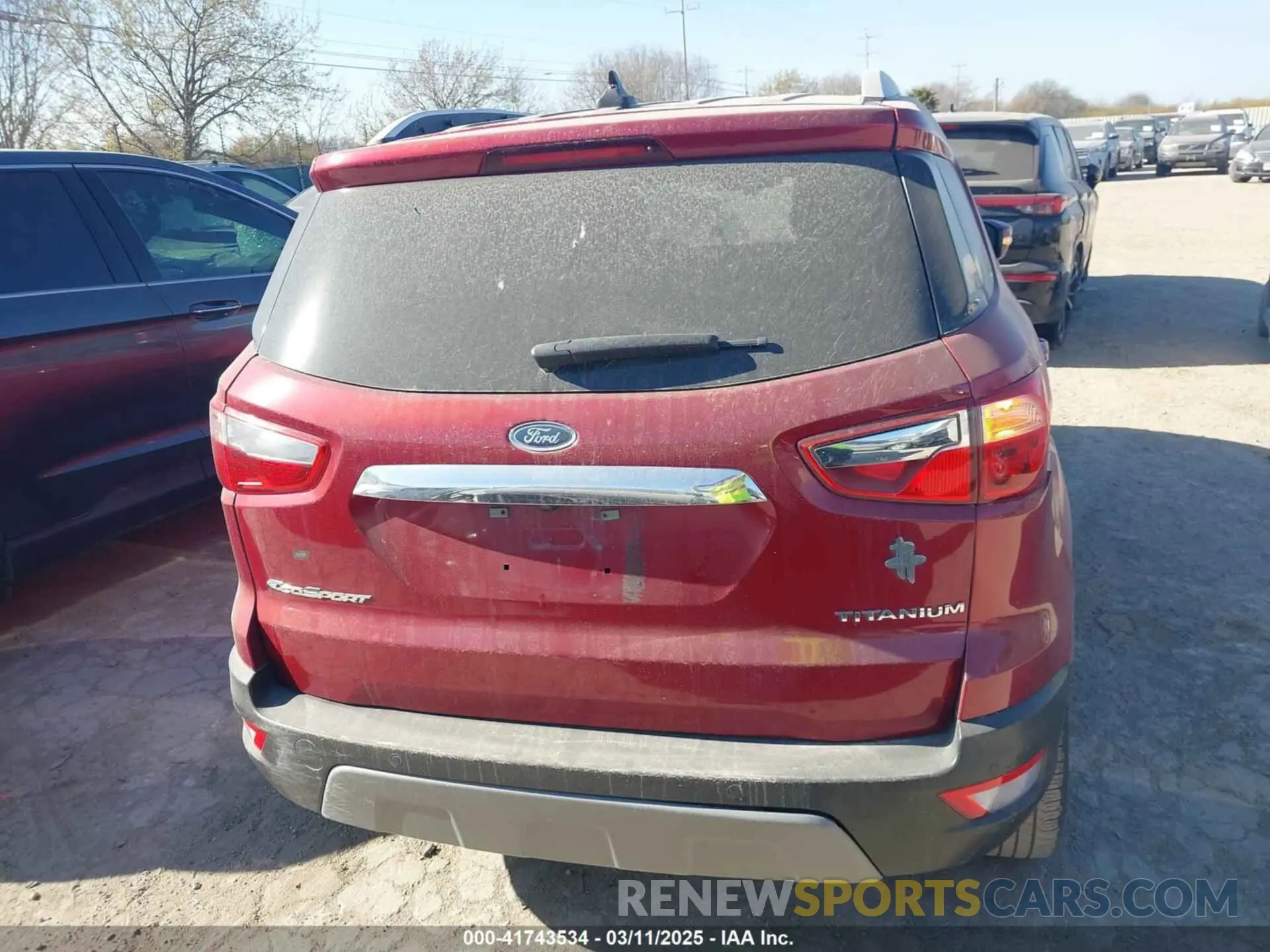 15 Photograph of a damaged car MAJ3S2KEXKC272574 FORD ECOSPORT 2019