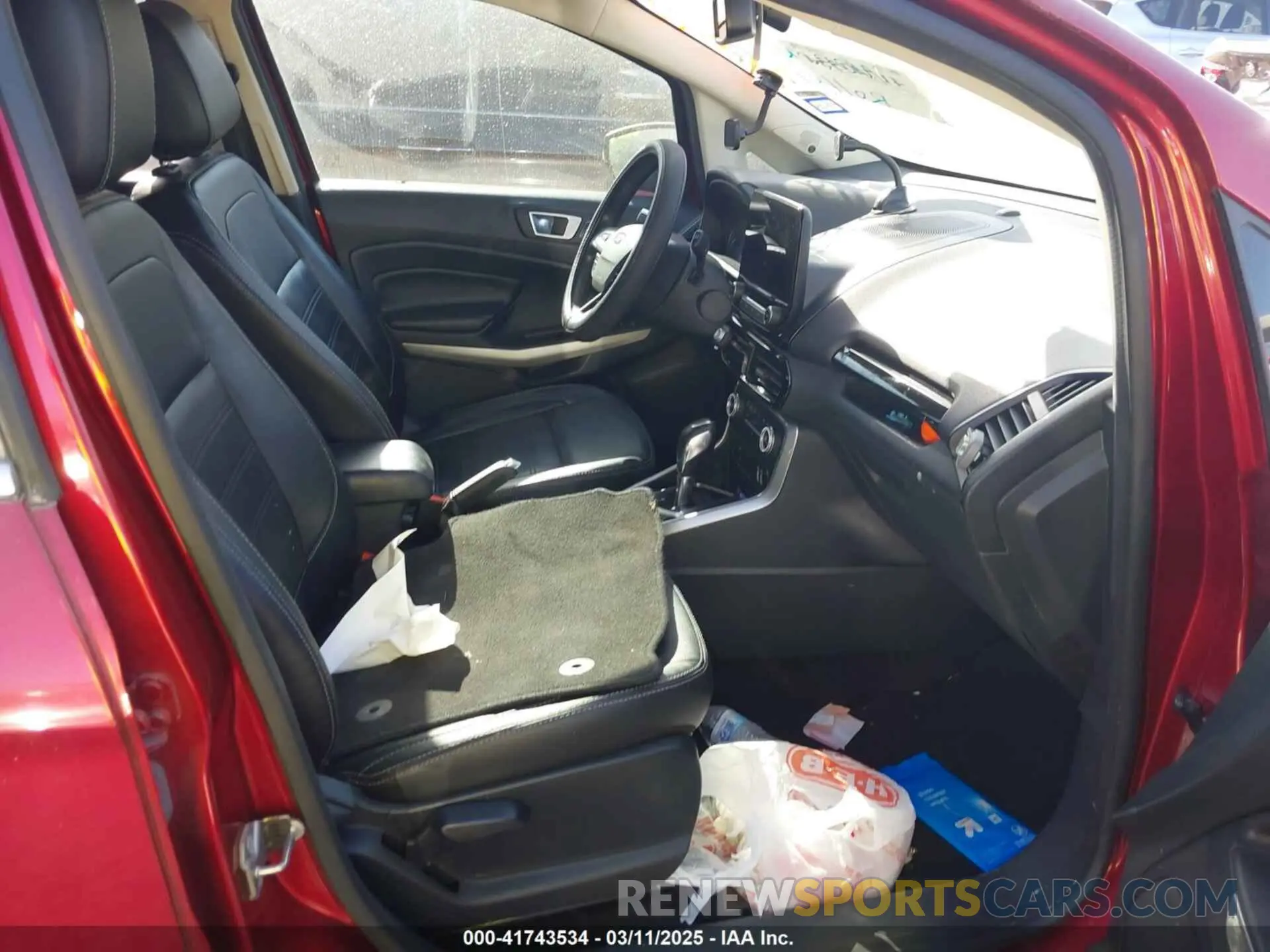 5 Photograph of a damaged car MAJ3S2KEXKC272574 FORD ECOSPORT 2019
