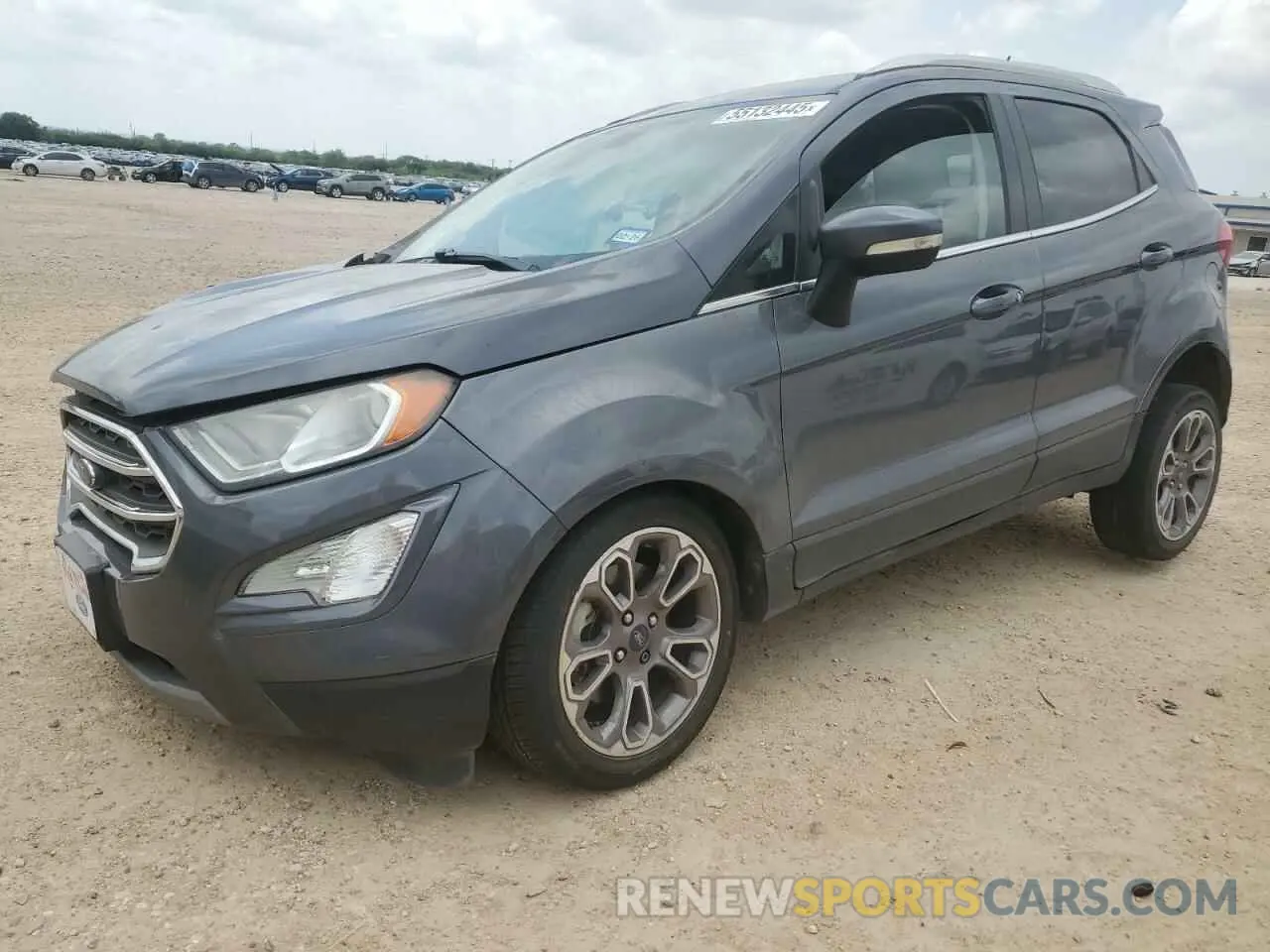 1 Photograph of a damaged car MAJ3S2KEXKC278312 FORD ECOSPORT 2019