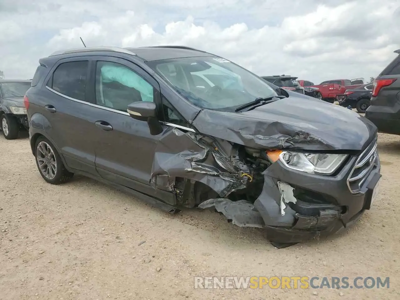 4 Photograph of a damaged car MAJ3S2KEXKC278312 FORD ECOSPORT 2019