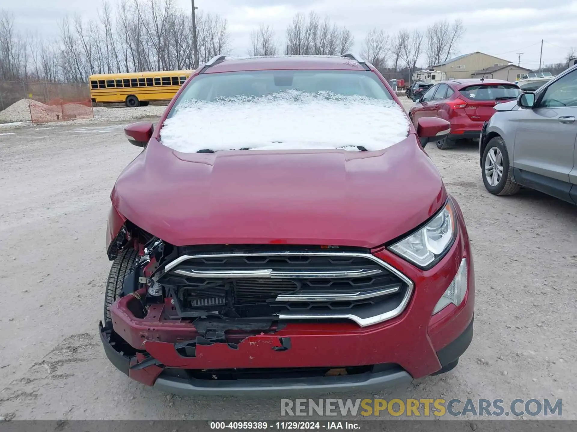 11 Photograph of a damaged car MAJ3S2KEXKC291335 FORD ECOSPORT 2019