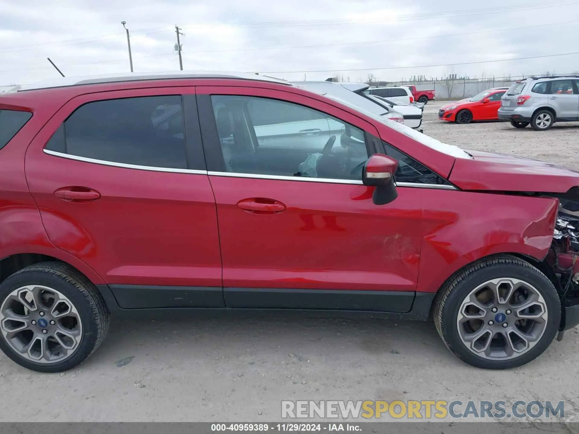 12 Photograph of a damaged car MAJ3S2KEXKC291335 FORD ECOSPORT 2019