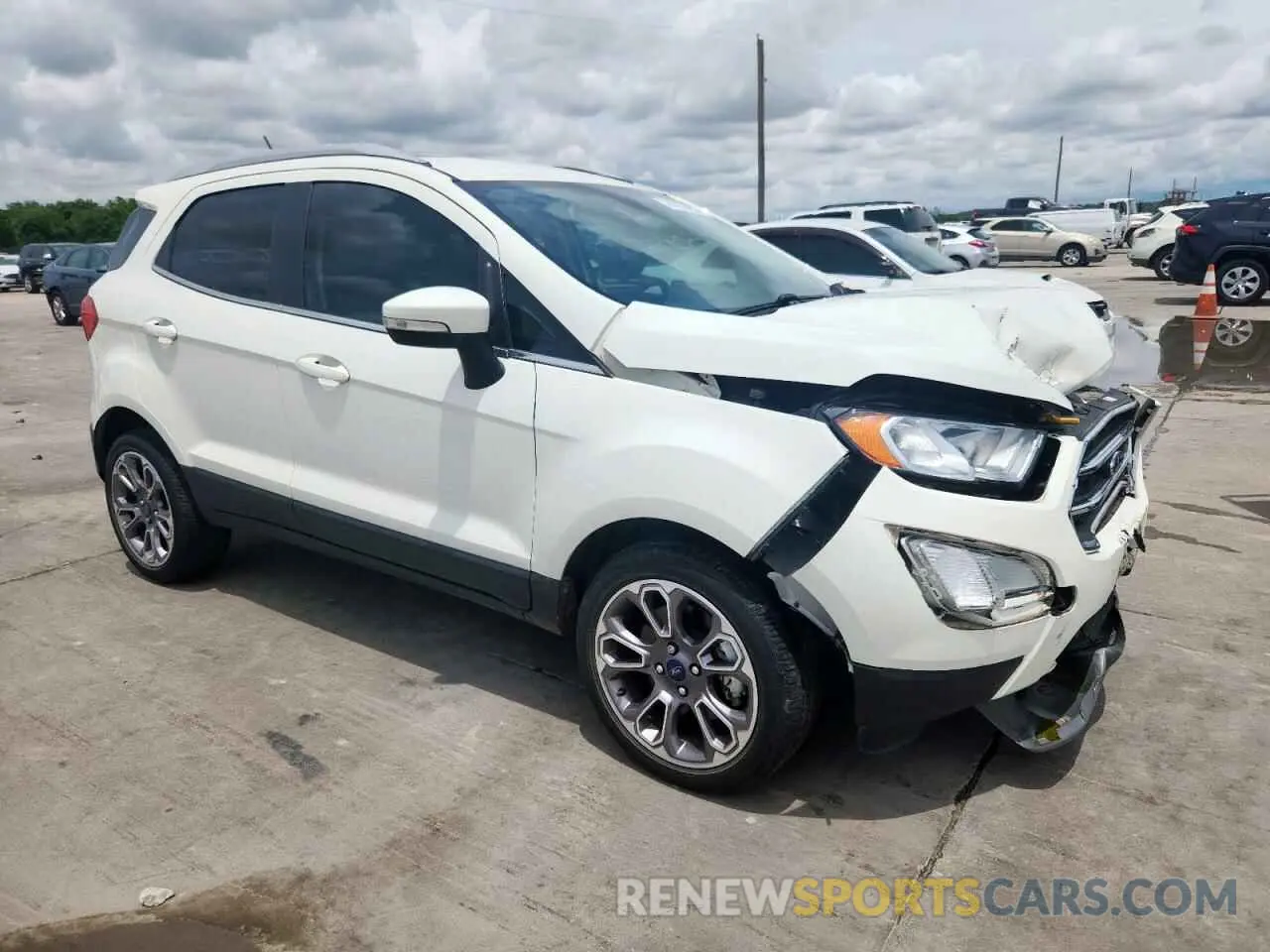 4 Photograph of a damaged car MAJ3S2KEXKC297460 FORD ECOSPORT 2019