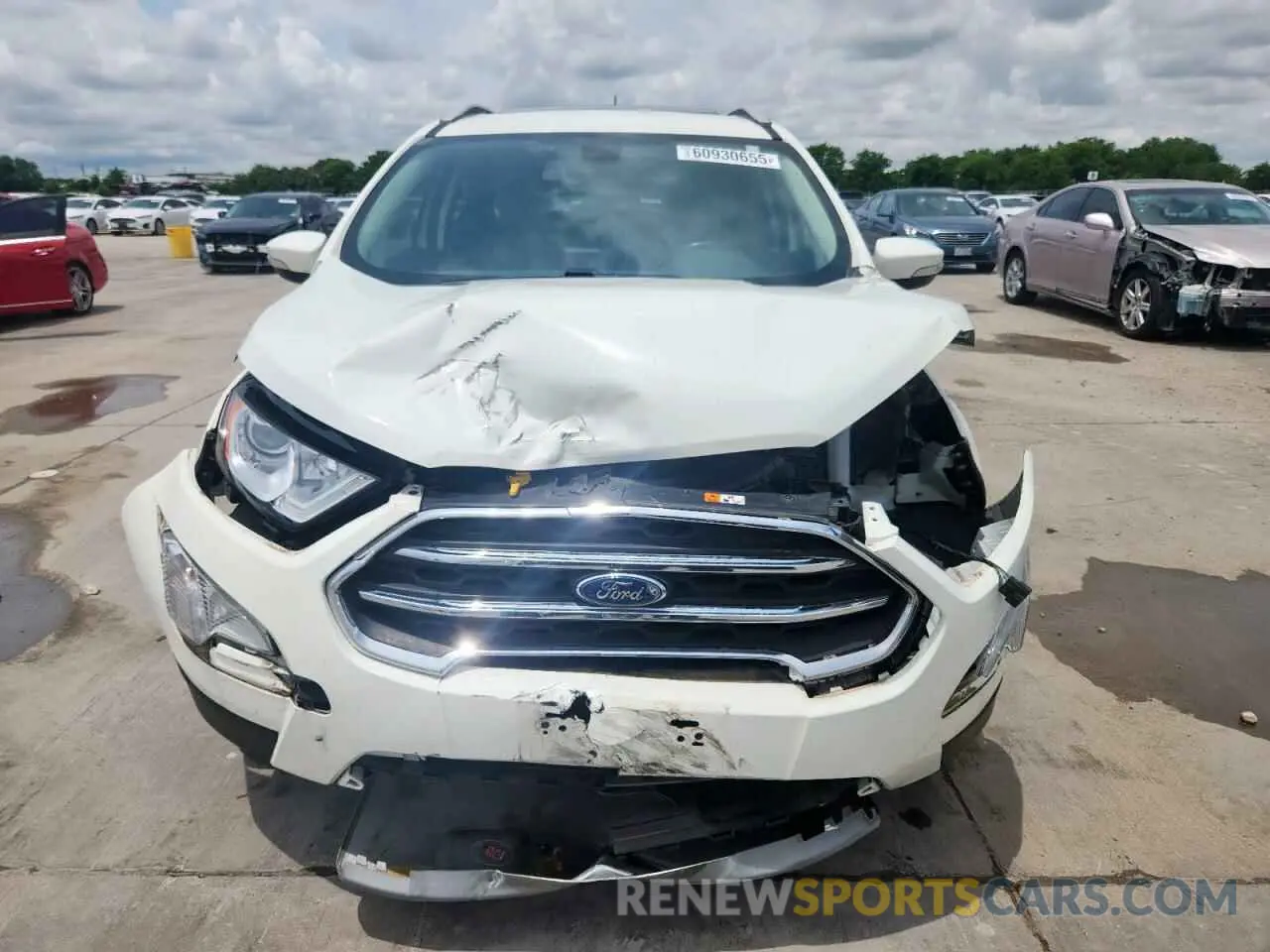 5 Photograph of a damaged car MAJ3S2KEXKC297460 FORD ECOSPORT 2019