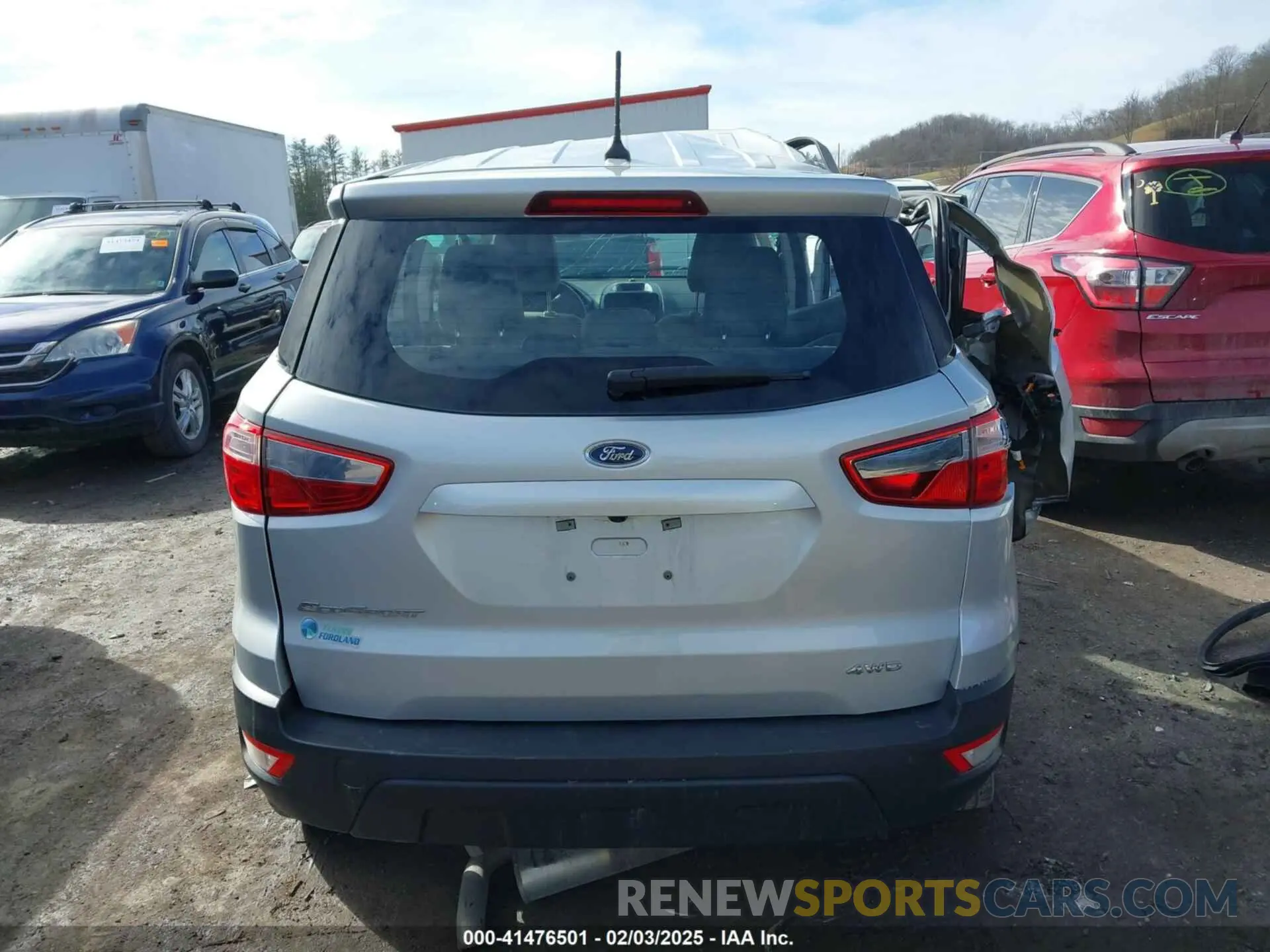 15 Photograph of a damaged car MAJ6S3FL0KC264995 FORD ECOSPORT 2019