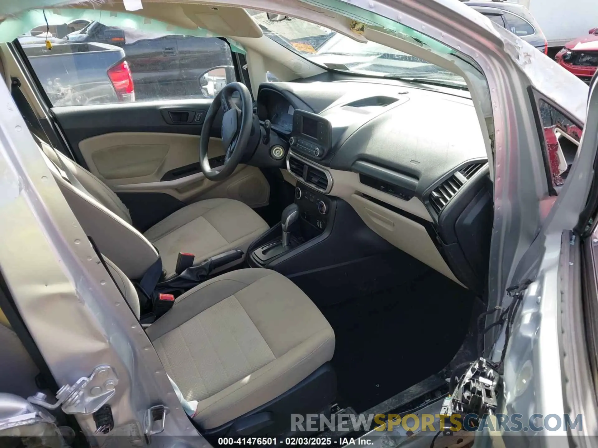 5 Photograph of a damaged car MAJ6S3FL0KC264995 FORD ECOSPORT 2019