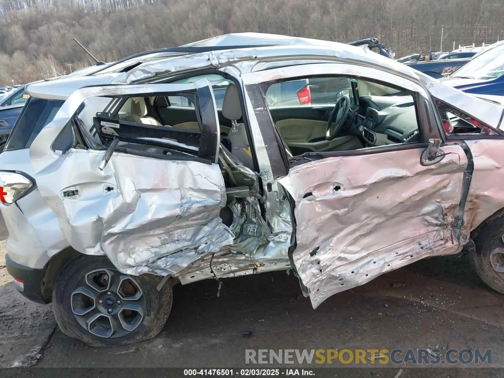 6 Photograph of a damaged car MAJ6S3FL0KC264995 FORD ECOSPORT 2019