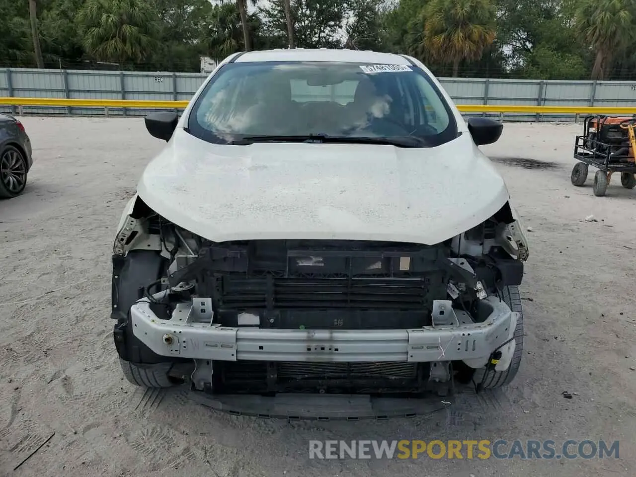 5 Photograph of a damaged car MAJ6S3FL4KC252848 FORD ECOSPORT 2019