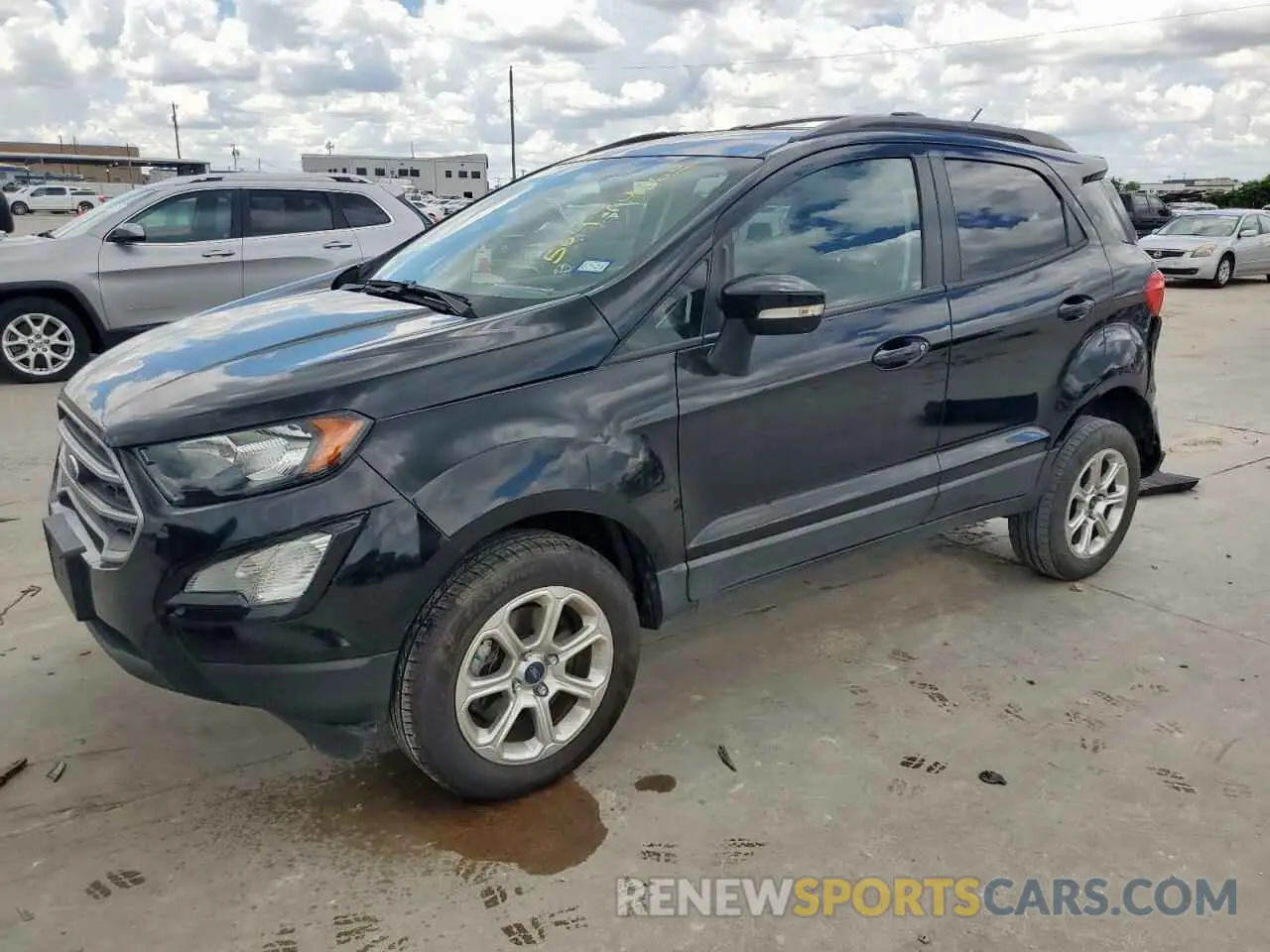 1 Photograph of a damaged car MAJ6S3GL0KC259858 FORD ECOSPORT 2019