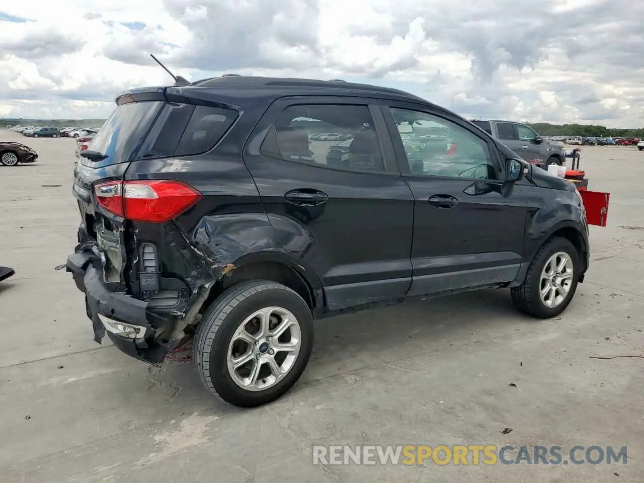 3 Photograph of a damaged car MAJ6S3GL0KC259858 FORD ECOSPORT 2019