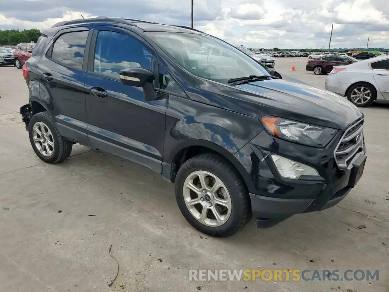 4 Photograph of a damaged car MAJ6S3GL0KC259858 FORD ECOSPORT 2019