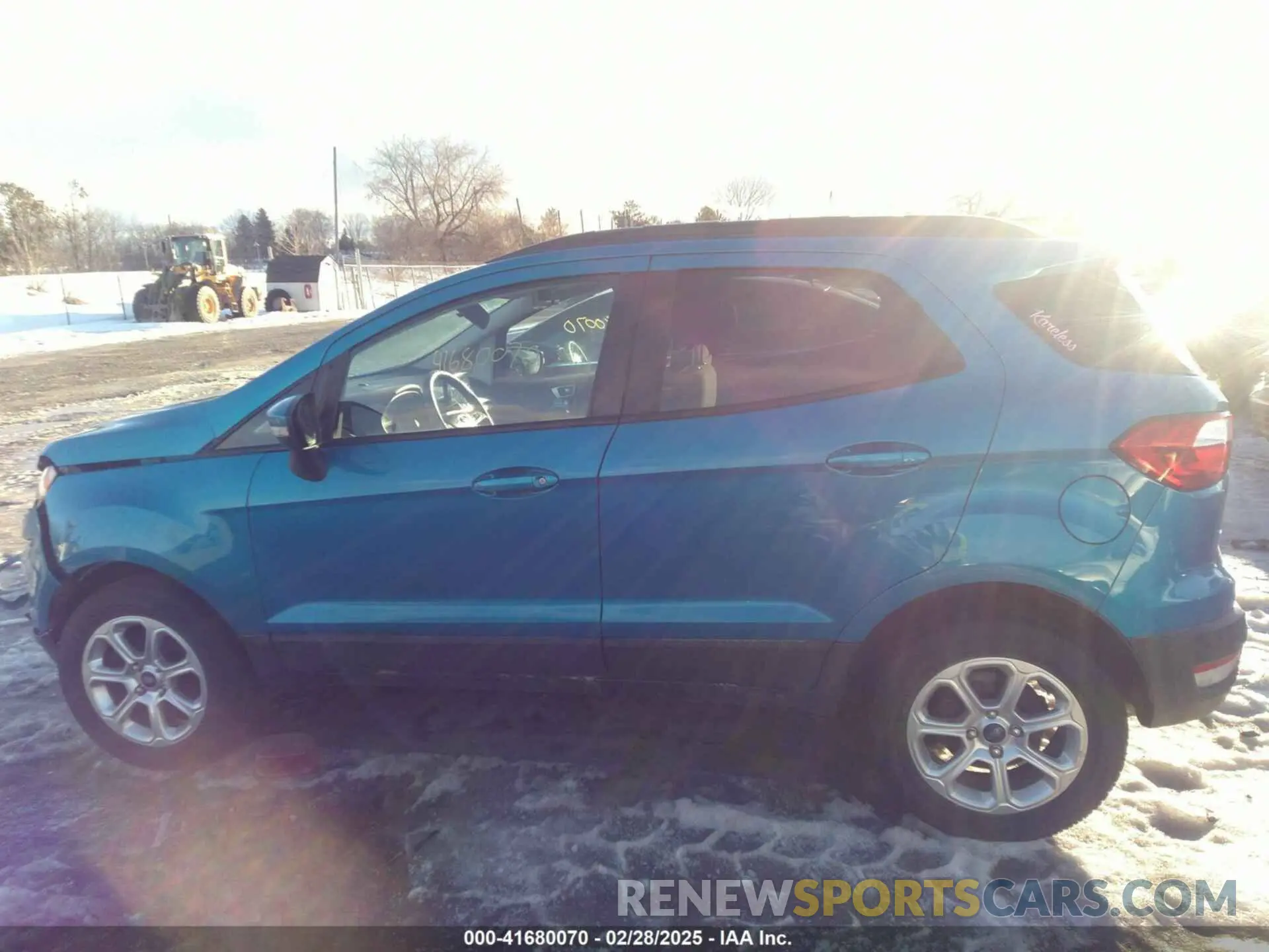 14 Photograph of a damaged car MAJ6S3GL0KC270598 FORD ECOSPORT 2019