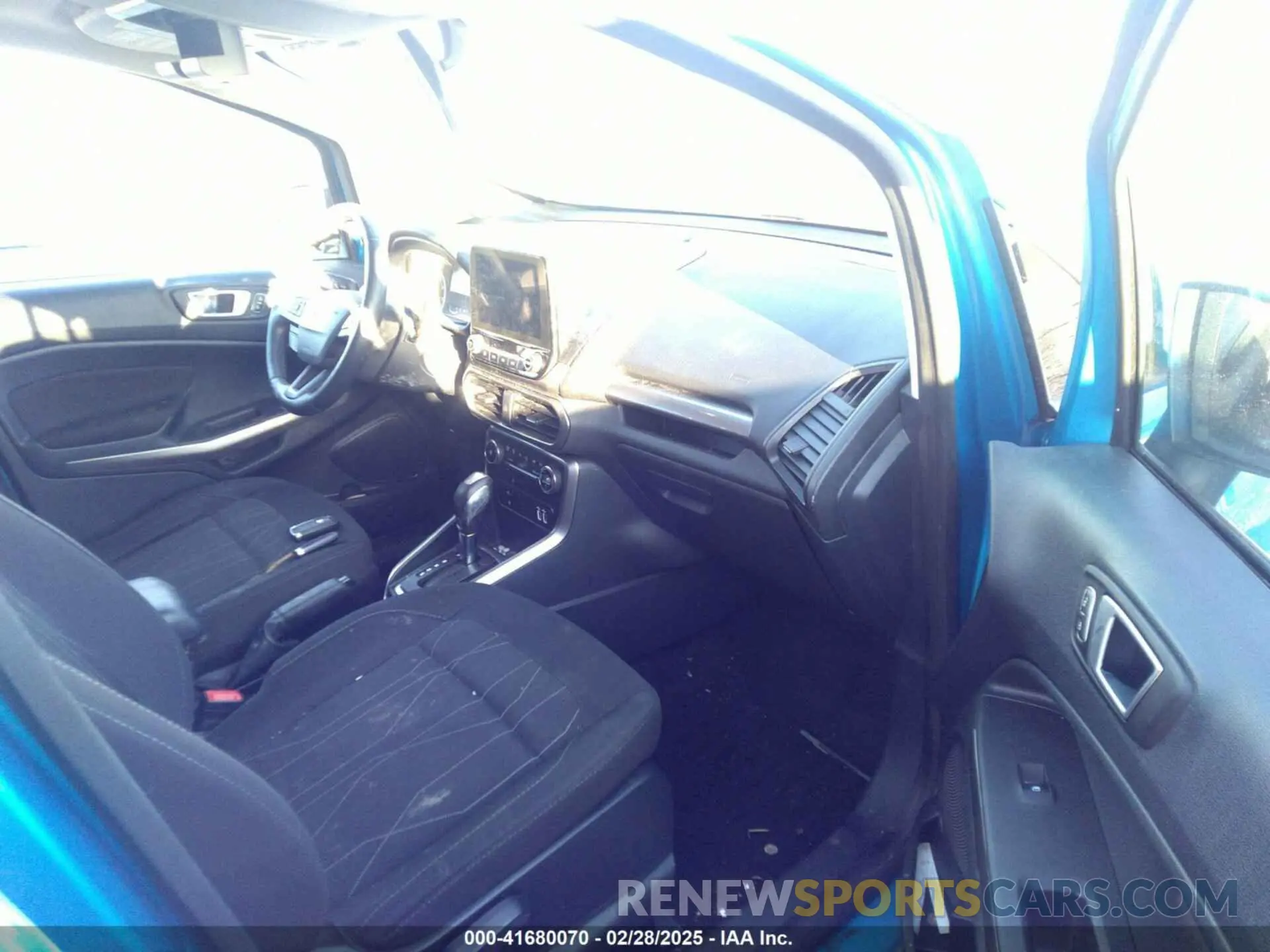 5 Photograph of a damaged car MAJ6S3GL0KC270598 FORD ECOSPORT 2019
