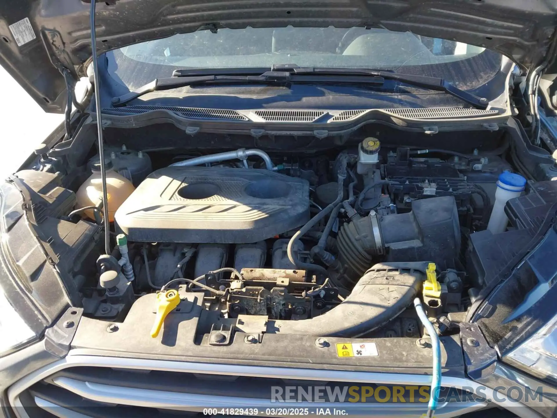 10 Photograph of a damaged car MAJ6S3GL0KC278751 FORD ECOSPORT 2019