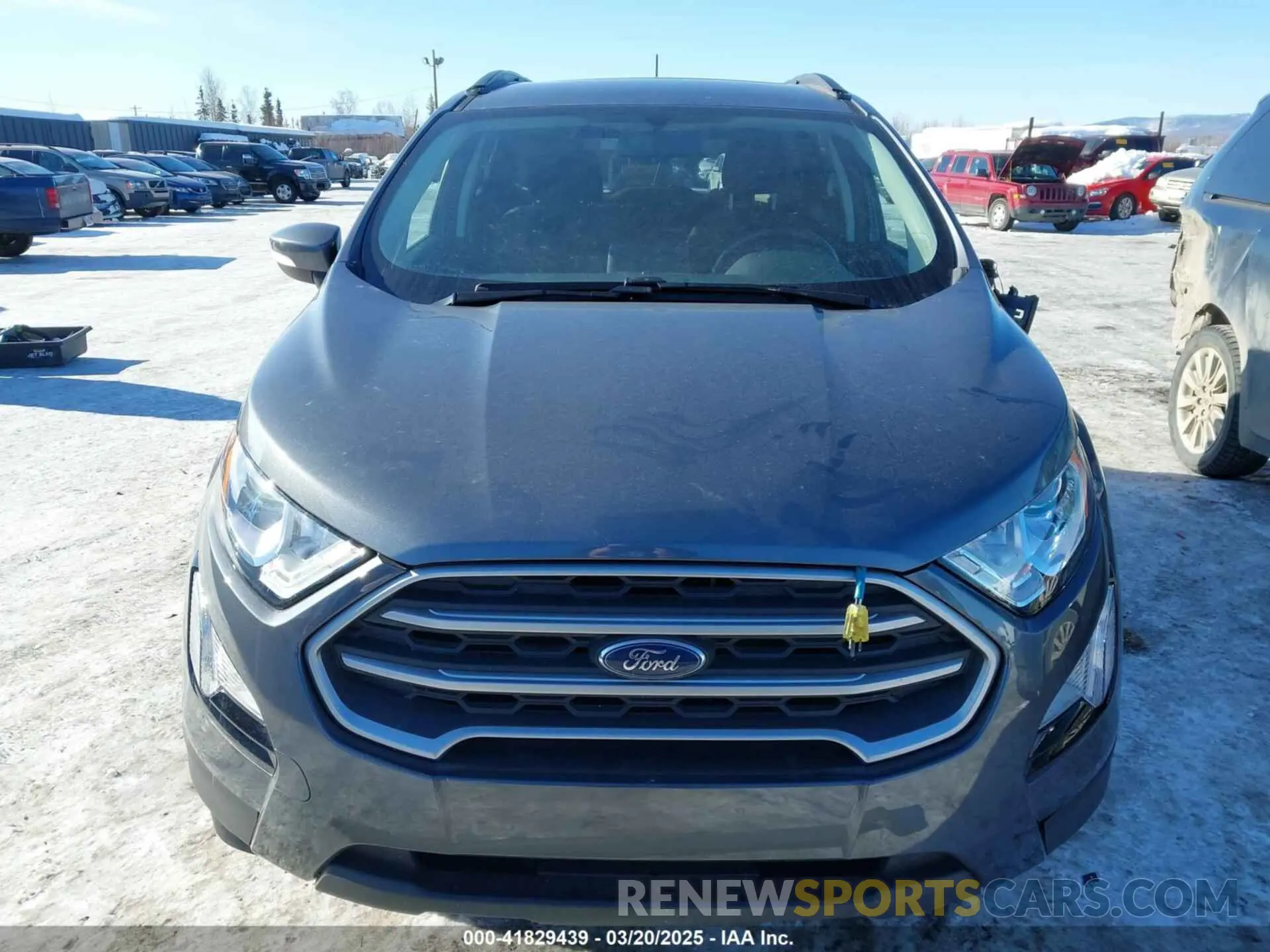 12 Photograph of a damaged car MAJ6S3GL0KC278751 FORD ECOSPORT 2019