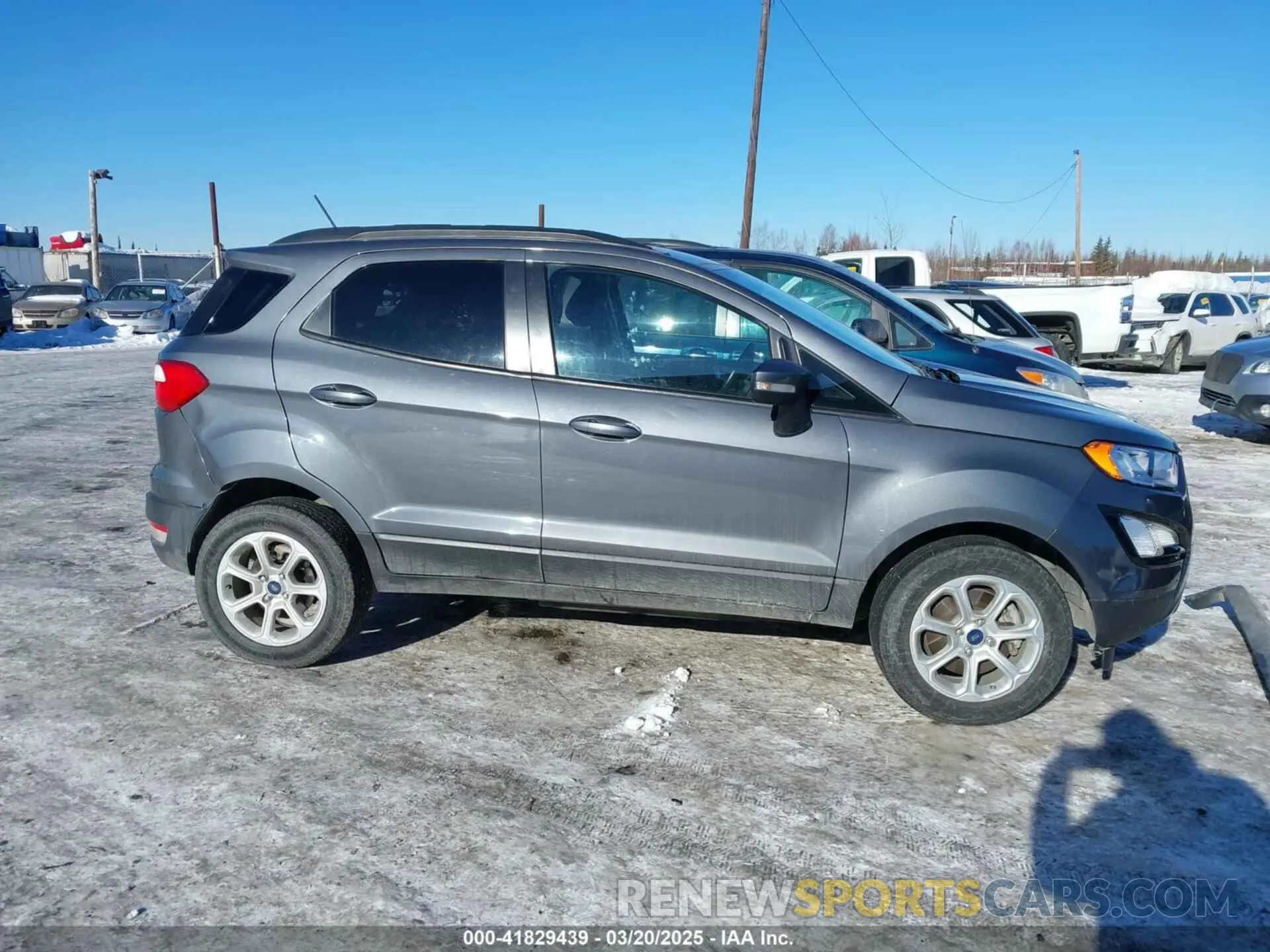 13 Photograph of a damaged car MAJ6S3GL0KC278751 FORD ECOSPORT 2019