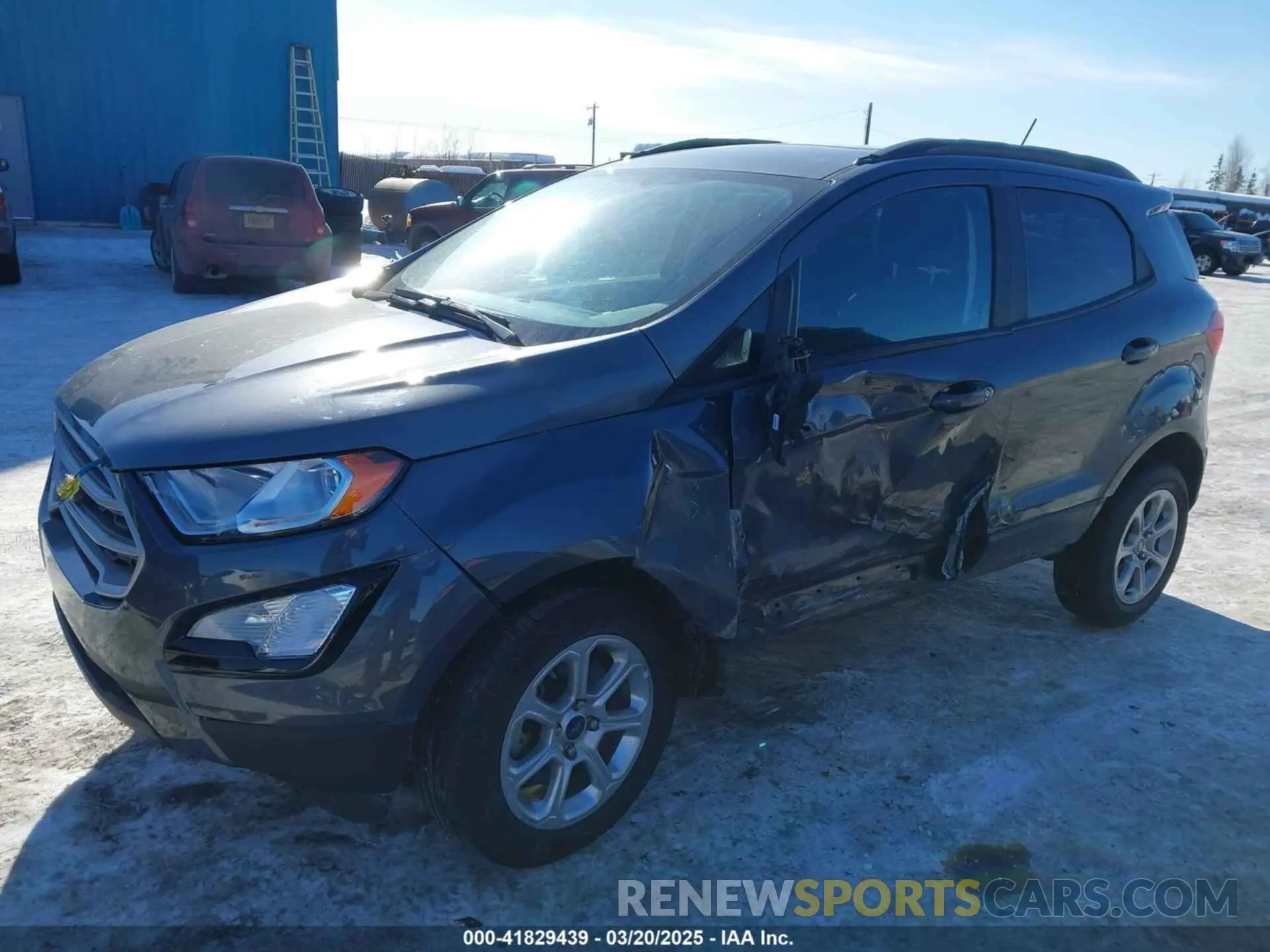 14 Photograph of a damaged car MAJ6S3GL0KC278751 FORD ECOSPORT 2019