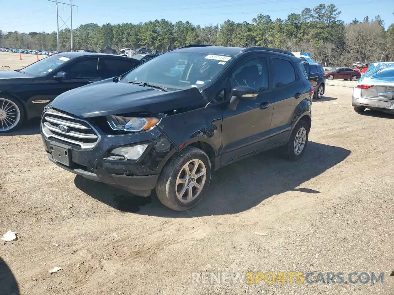 1 Photograph of a damaged car MAJ6S3GL0KC286848 FORD ECOSPORT 2019
