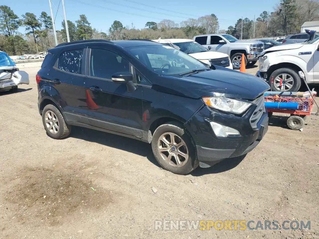 4 Photograph of a damaged car MAJ6S3GL0KC286848 FORD ECOSPORT 2019