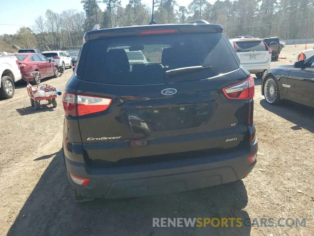 6 Photograph of a damaged car MAJ6S3GL0KC286848 FORD ECOSPORT 2019