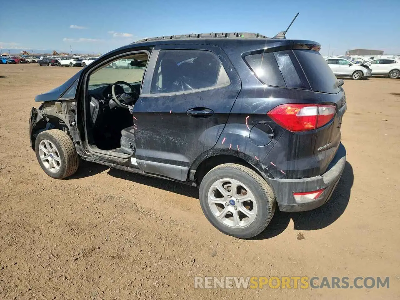 2 Photograph of a damaged car MAJ6S3GL0KC289524 FORD ECOSPORT 2019